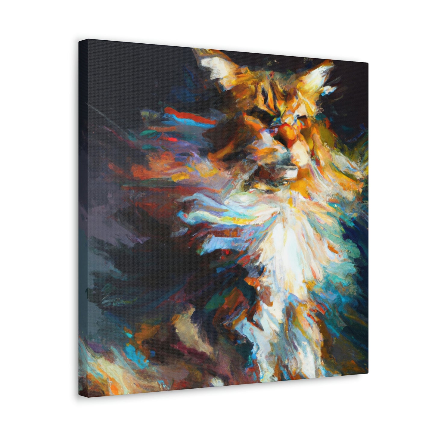 Maine Coon Mystique. - Canvas