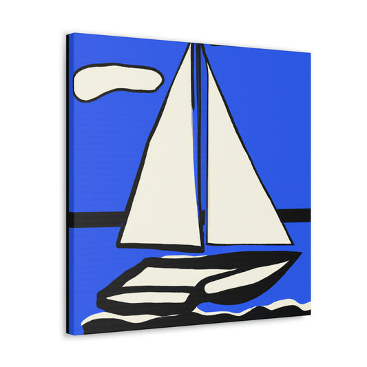 "Sailing on Blue Waters" - Canvas