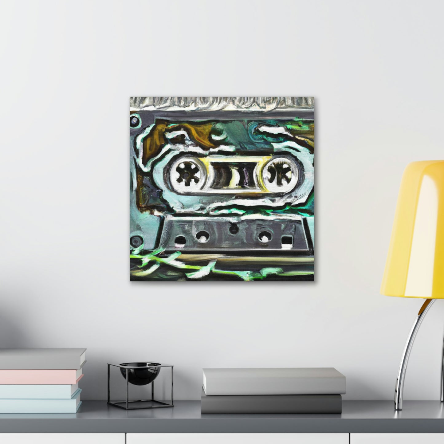 "Tape Memory Revival" - Canvas