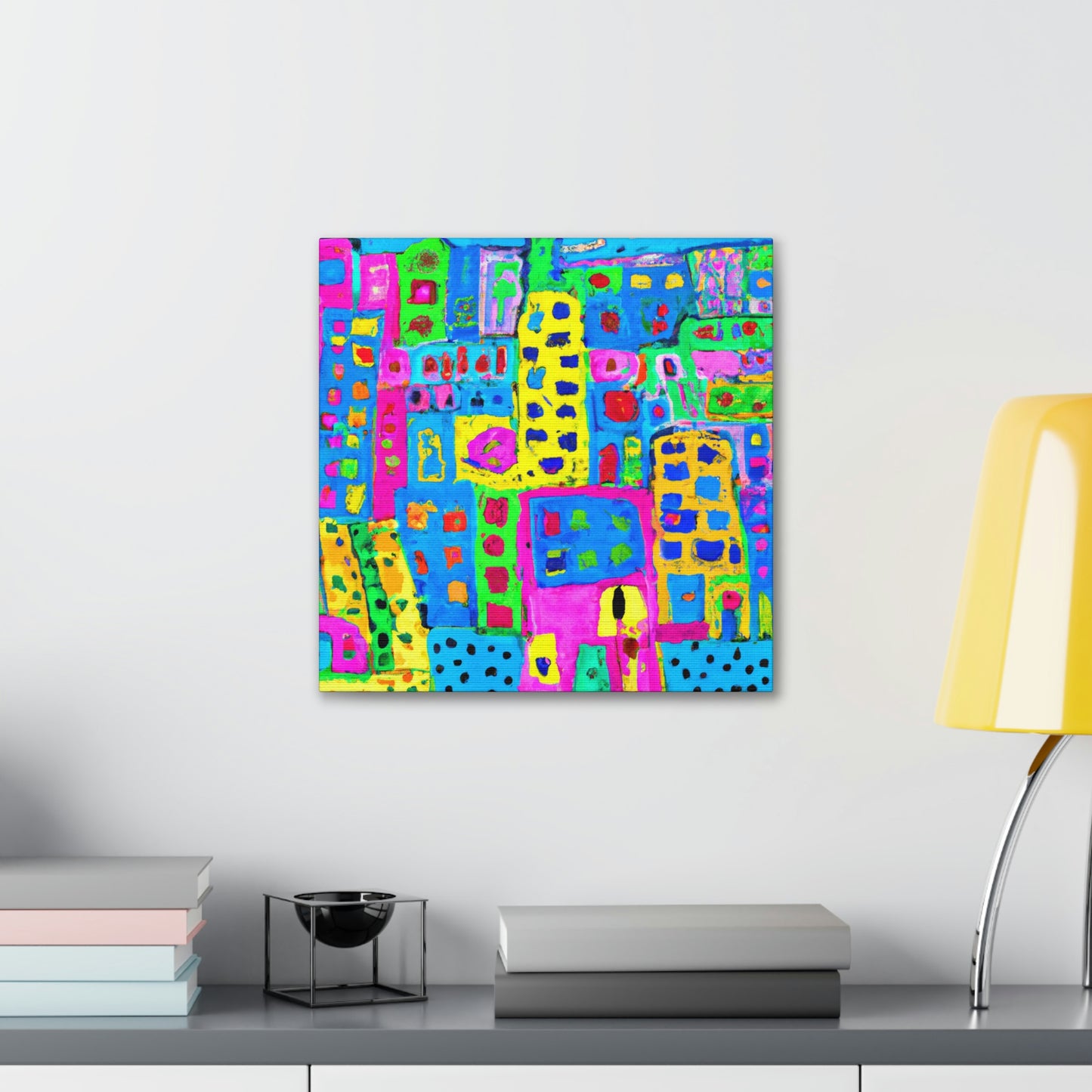 "Urban Modern Metropolis" - Canvas