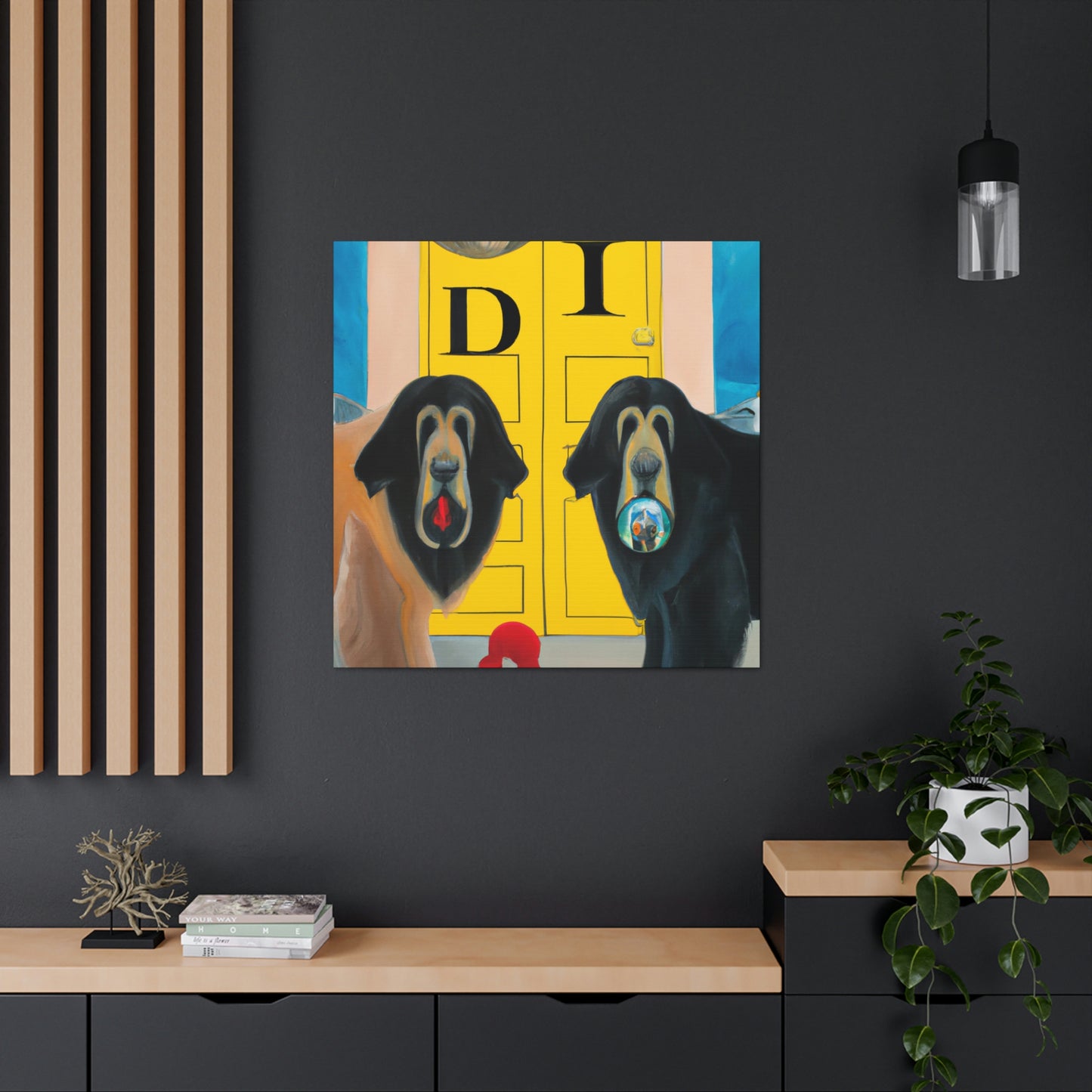 Tibetan Mastiff Opulence - Canvas