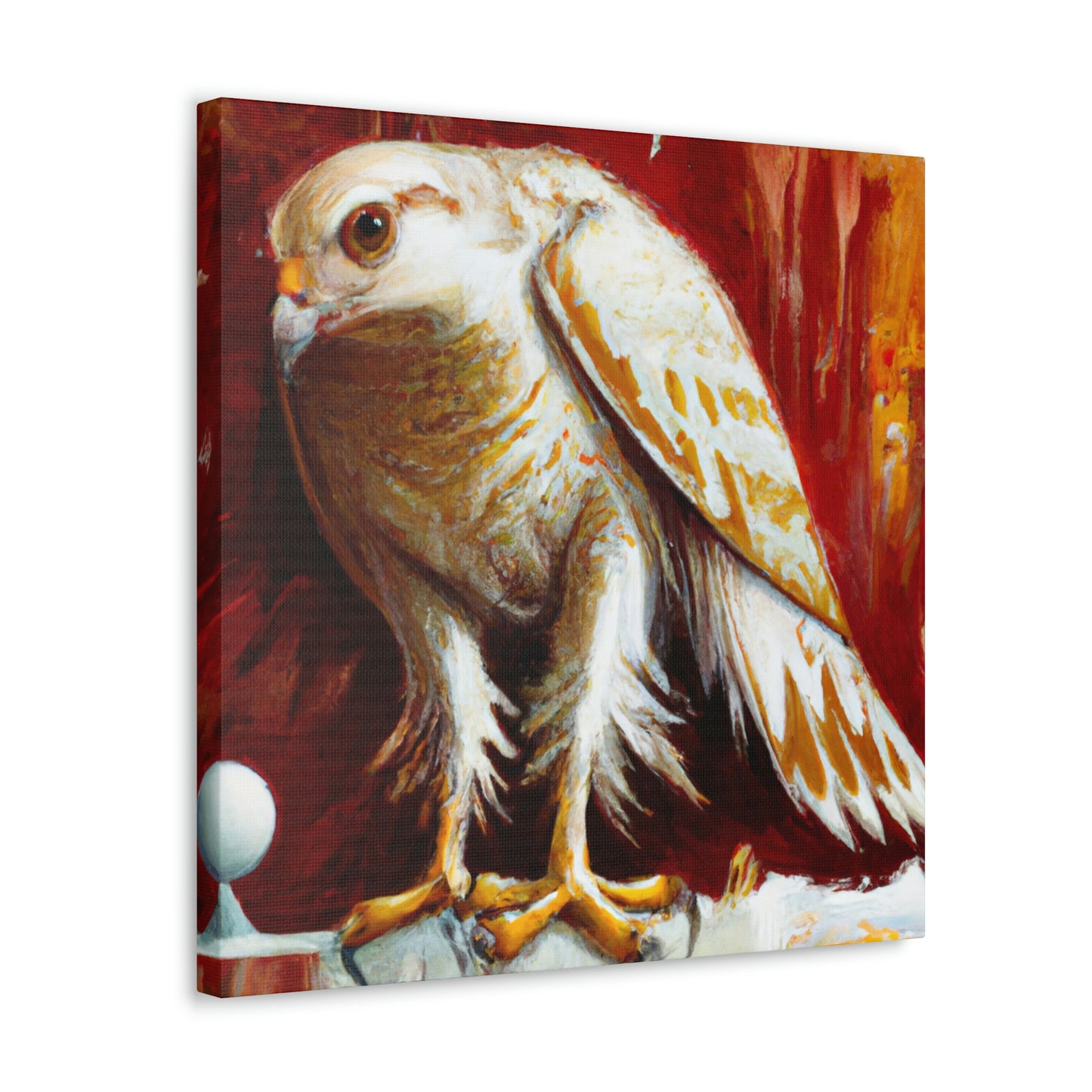 "Hawk of Neoclassicism" - Canvas