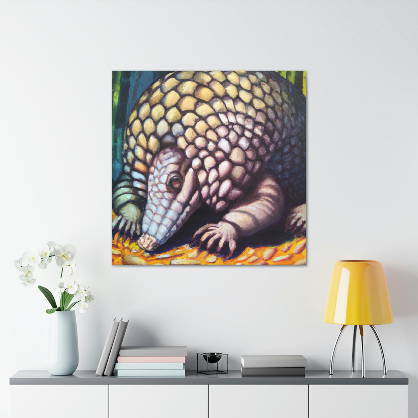 Indian Pangolin Artwork - Canvas