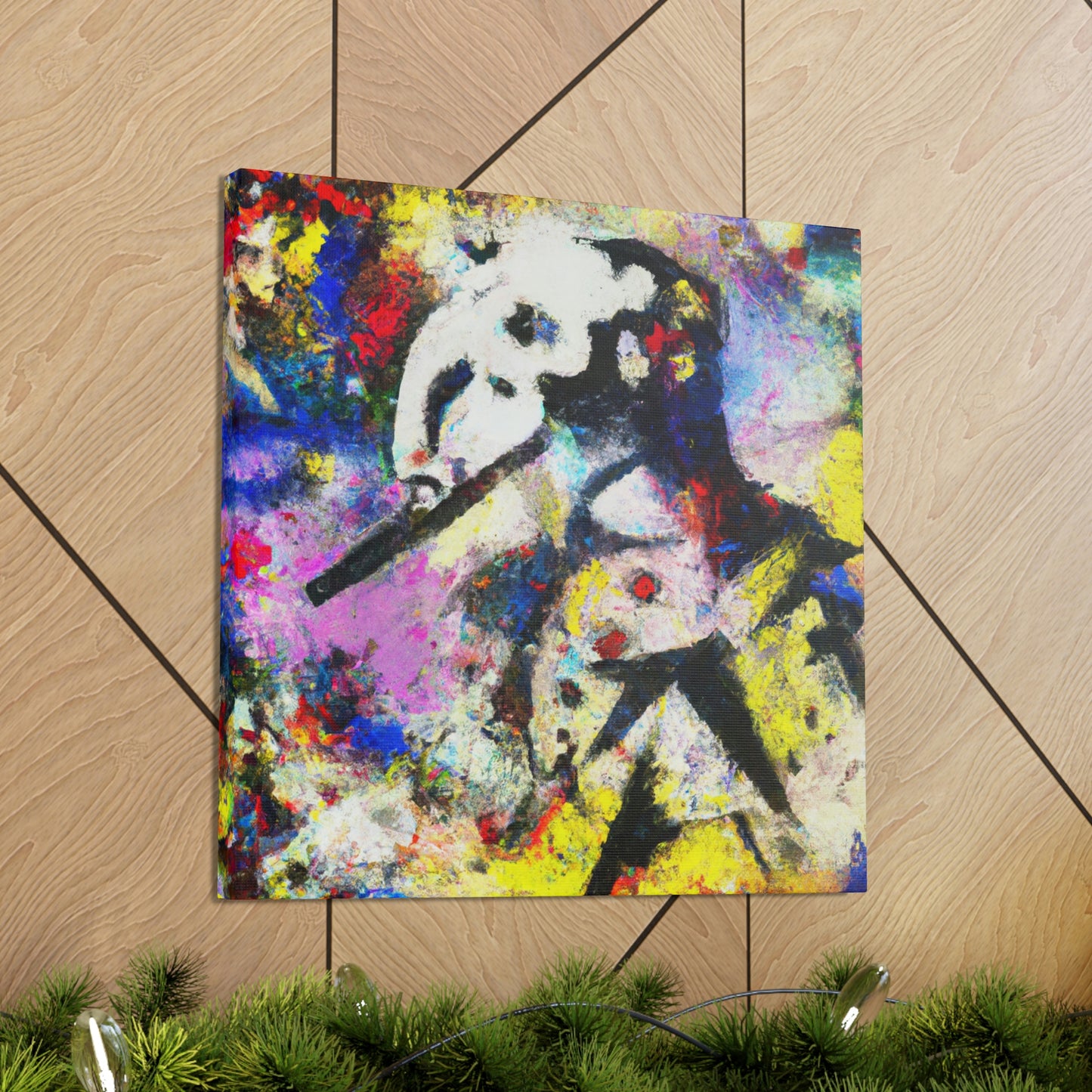 "Aviator in Flight Icon" - Canvas