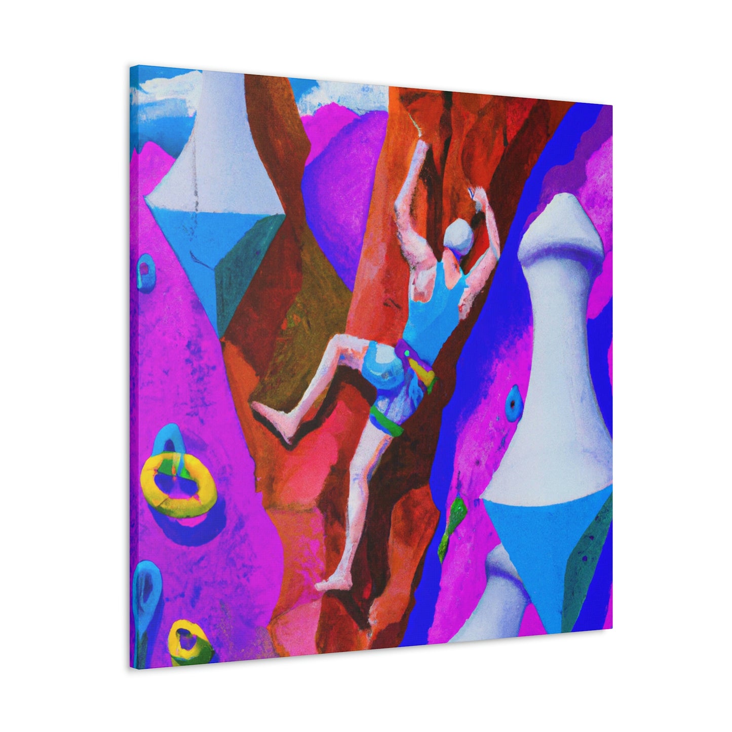 Rock Climbing Dreamscape - Canvas