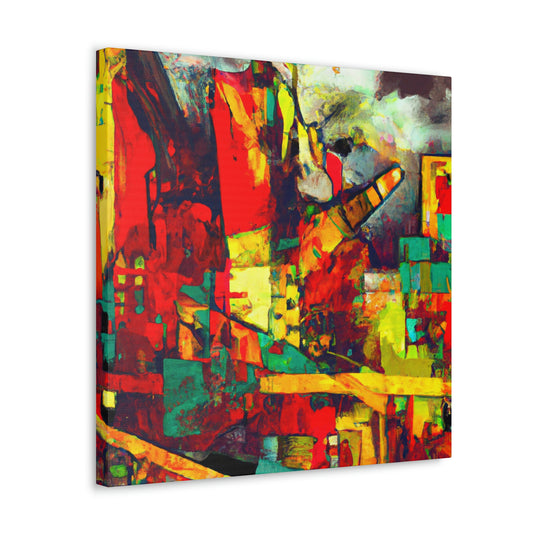 Craftsman in Abstraction - Canvas