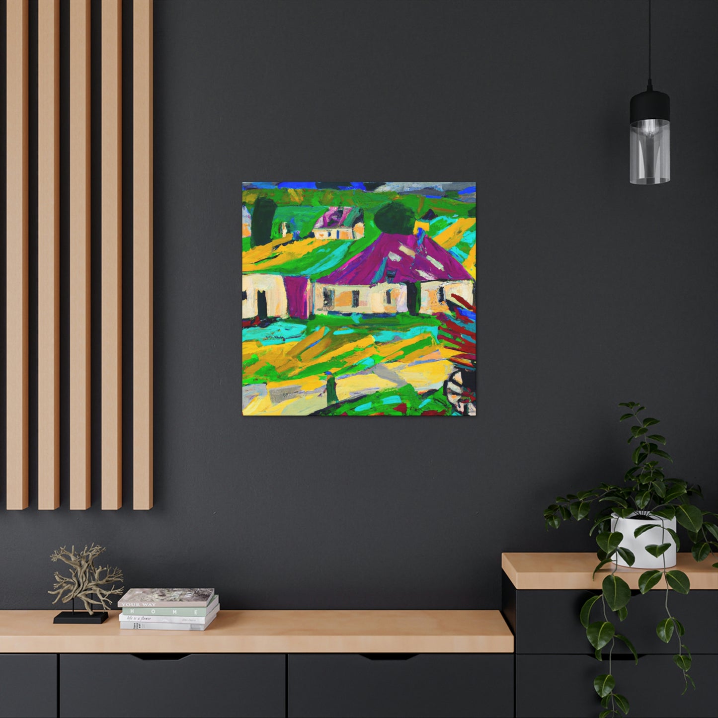 Countryside Harvest Dreaming - Canvas