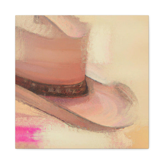 Cowboy Hat Reflection - Canvas