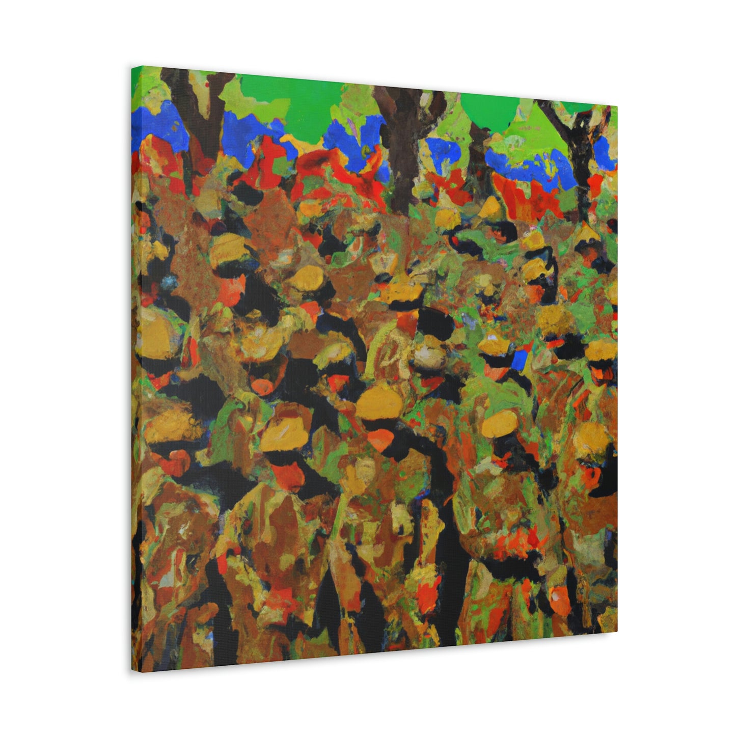 Camouflaged in Fauvism - Canvas