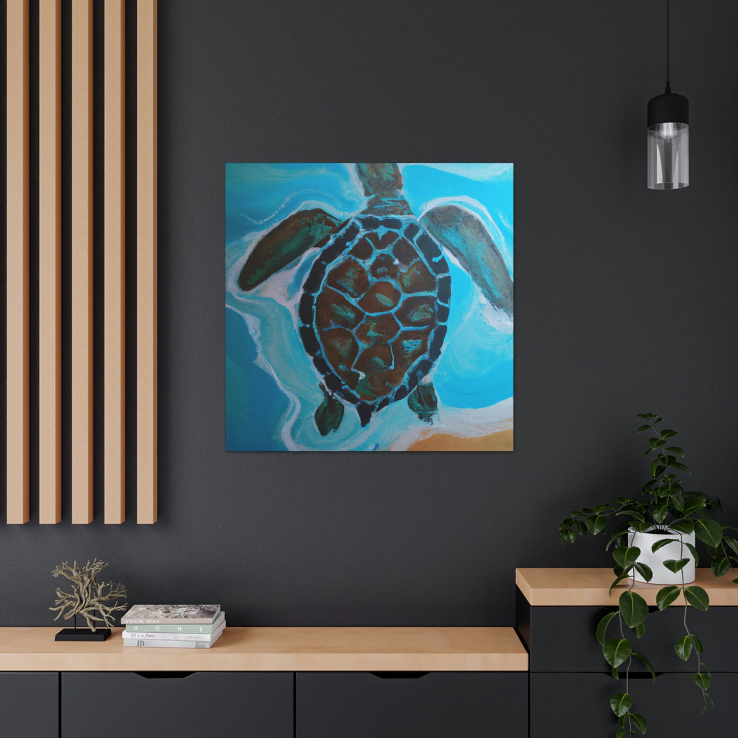 Sea Turtle: Inspire - Canvas