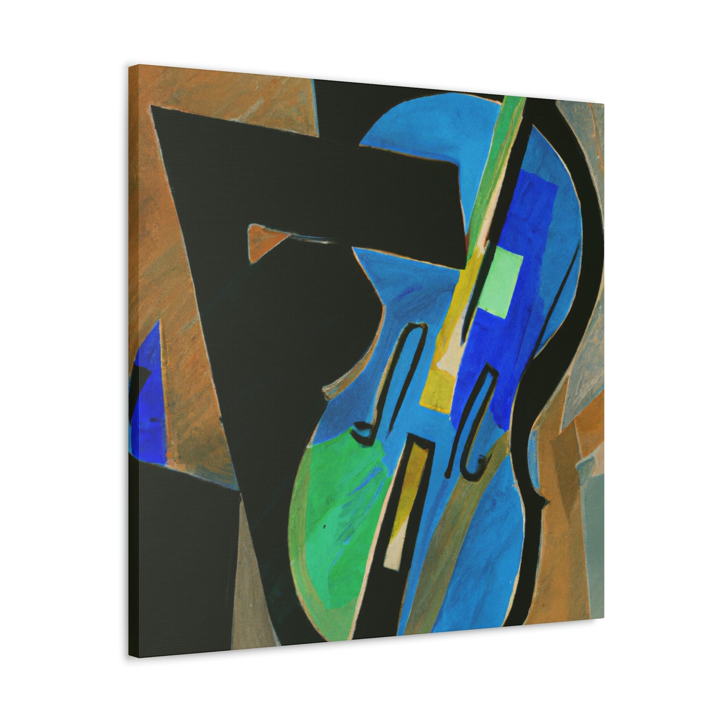 Vibrant Violin Symphony - Canvas