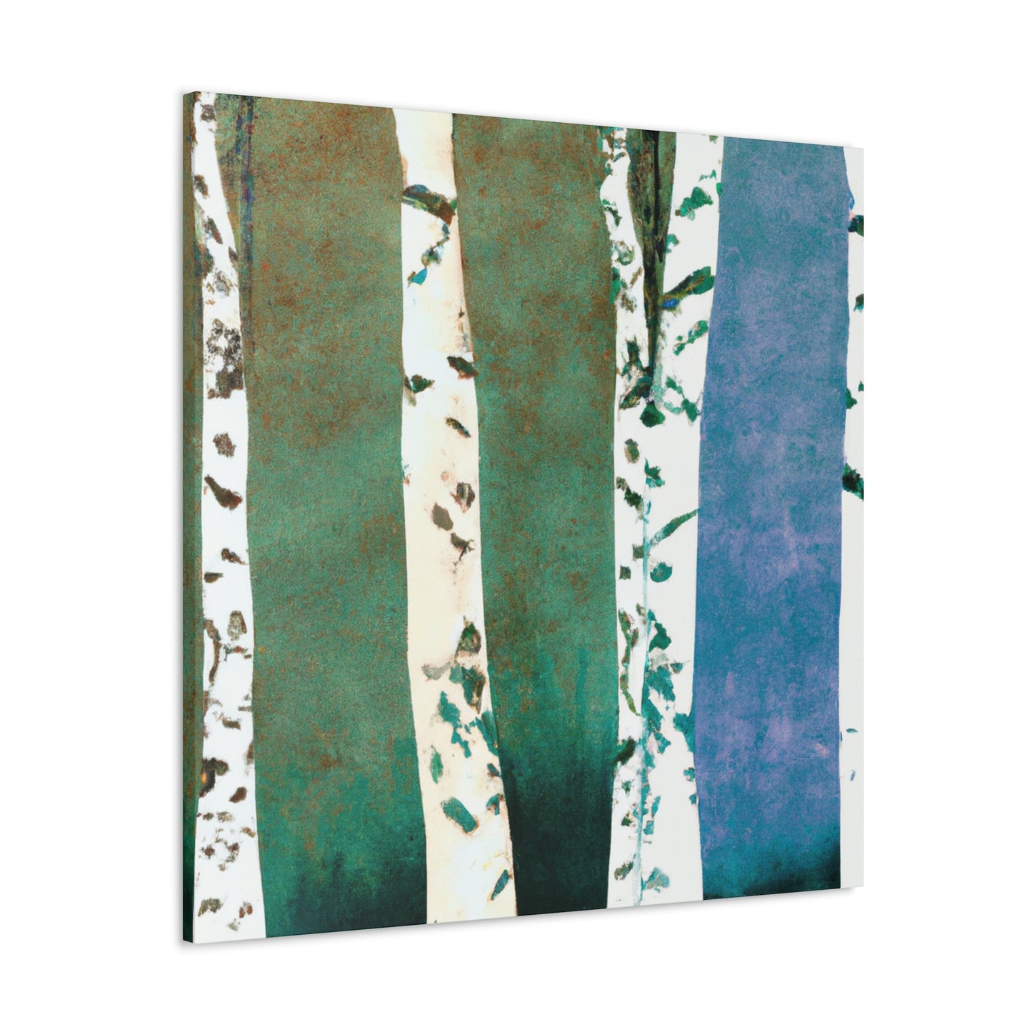 Birch Trees in Bloom - Canvas