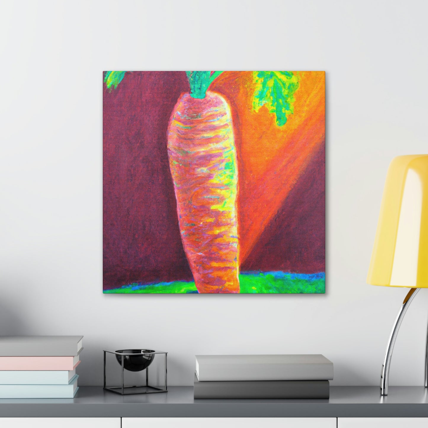 A Carrot's Dreamscape - Canvas