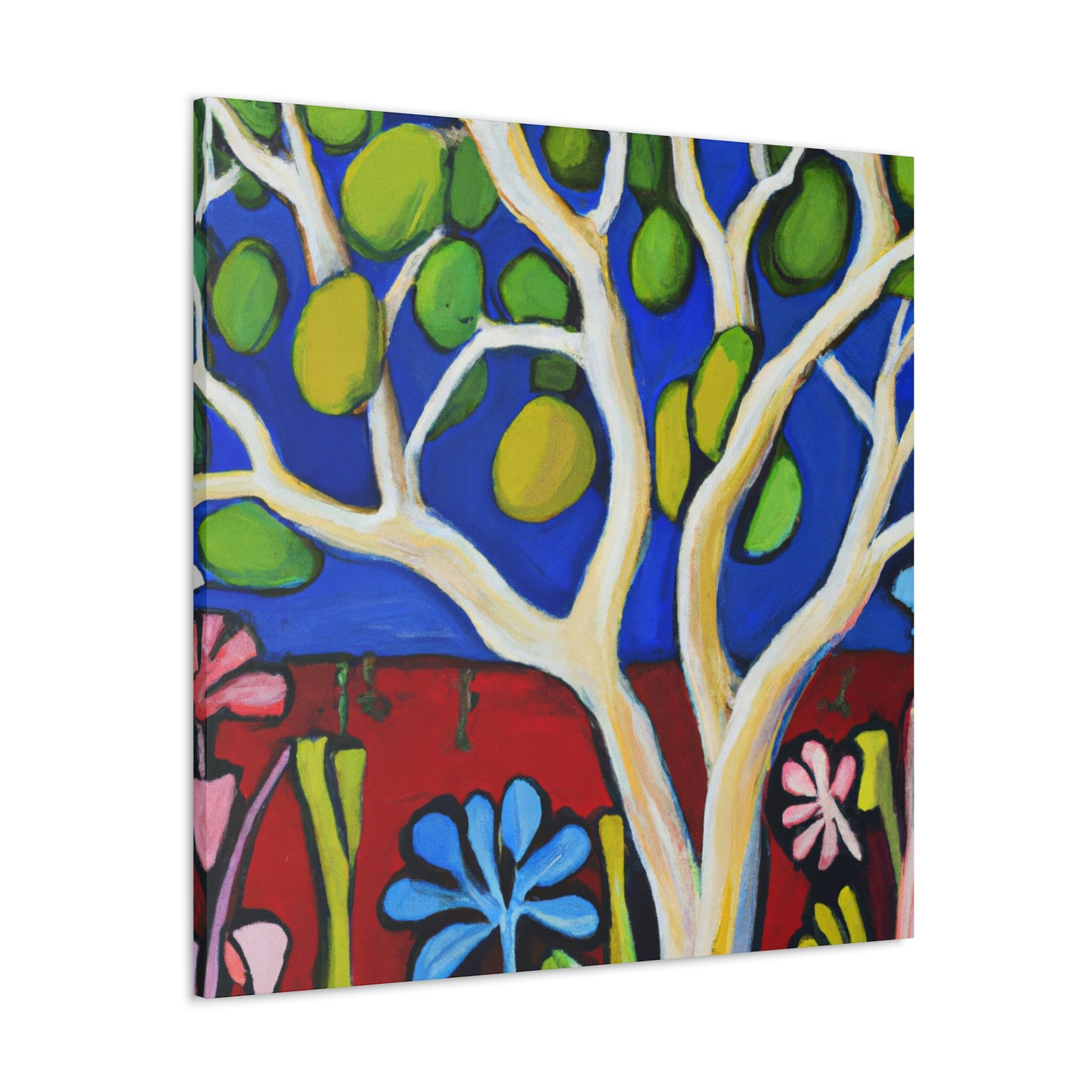 Dogwood in Bloom. - Canvas