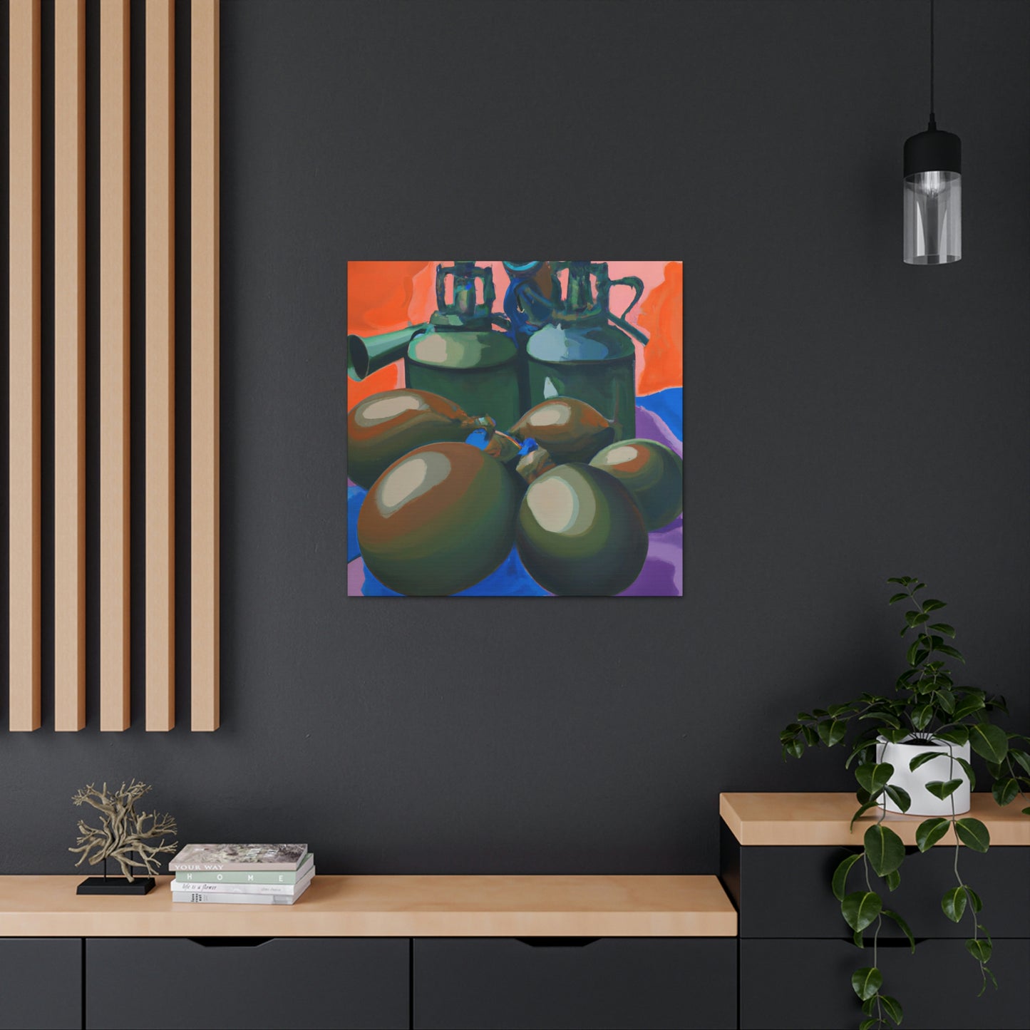 Grenades in Fauvism - Canvas