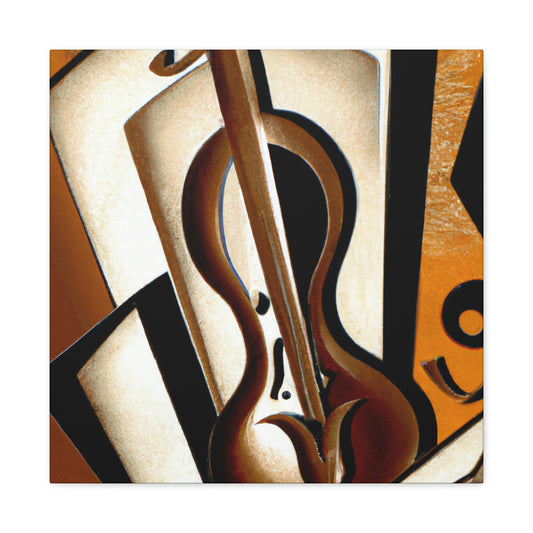 Vivid Violin Nocturne - Canvas