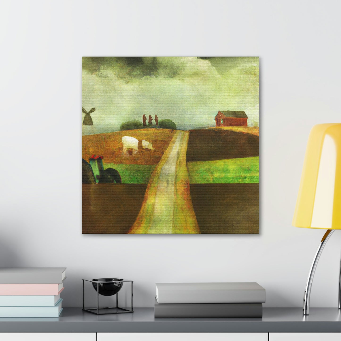 Country Road Dreamscape - Canvas