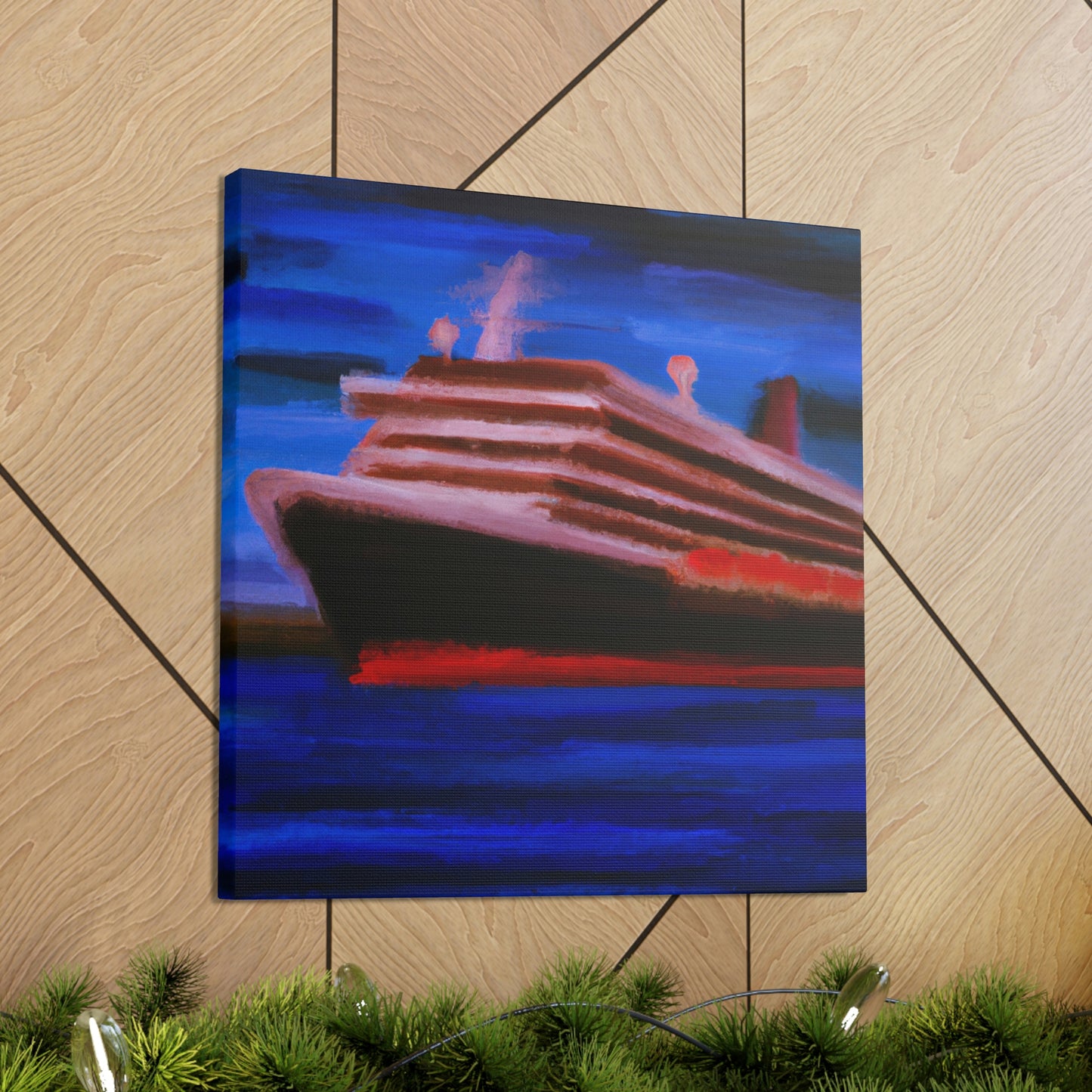 Cruise Ship Simplicity - Canvas