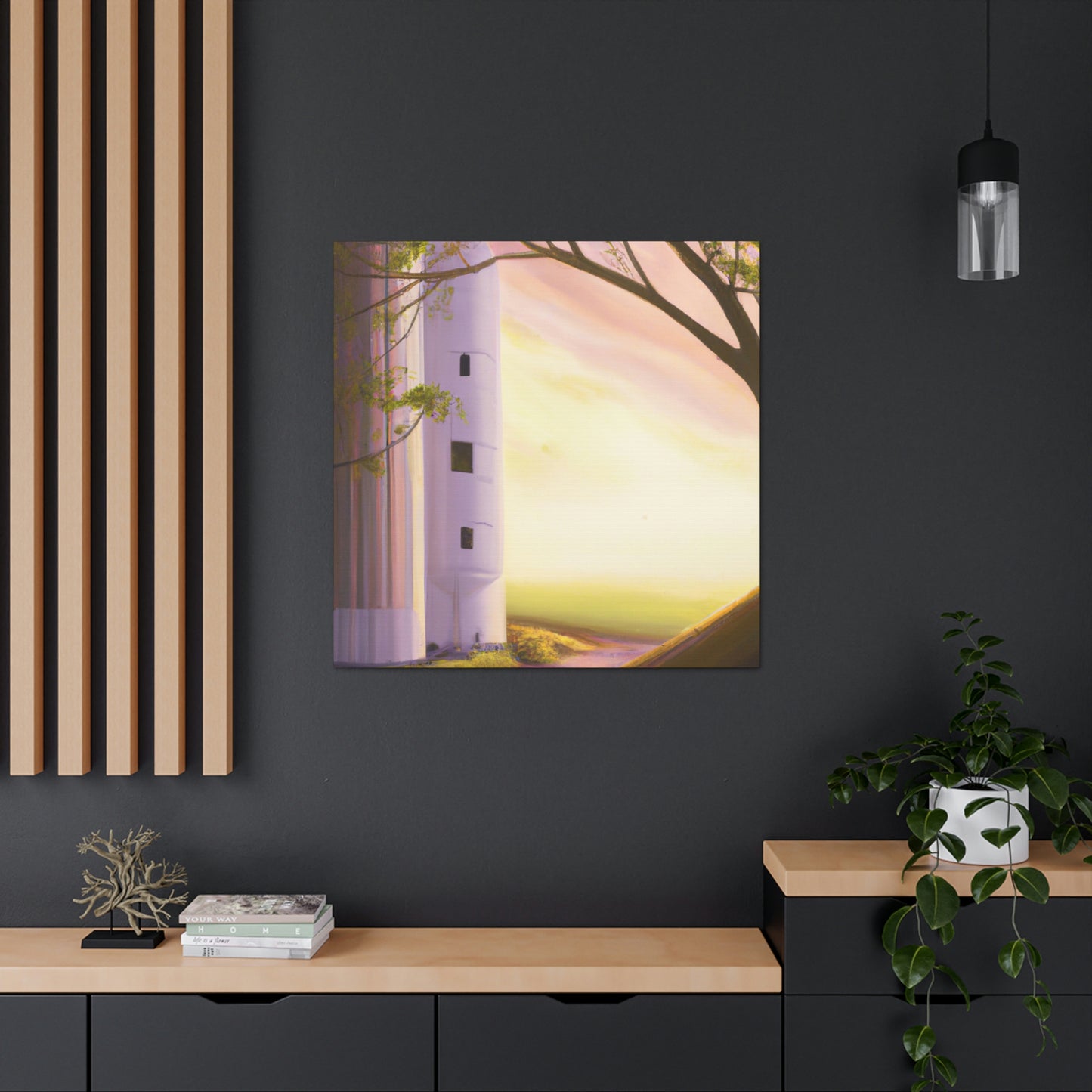 Silo In Splendor - Canvas