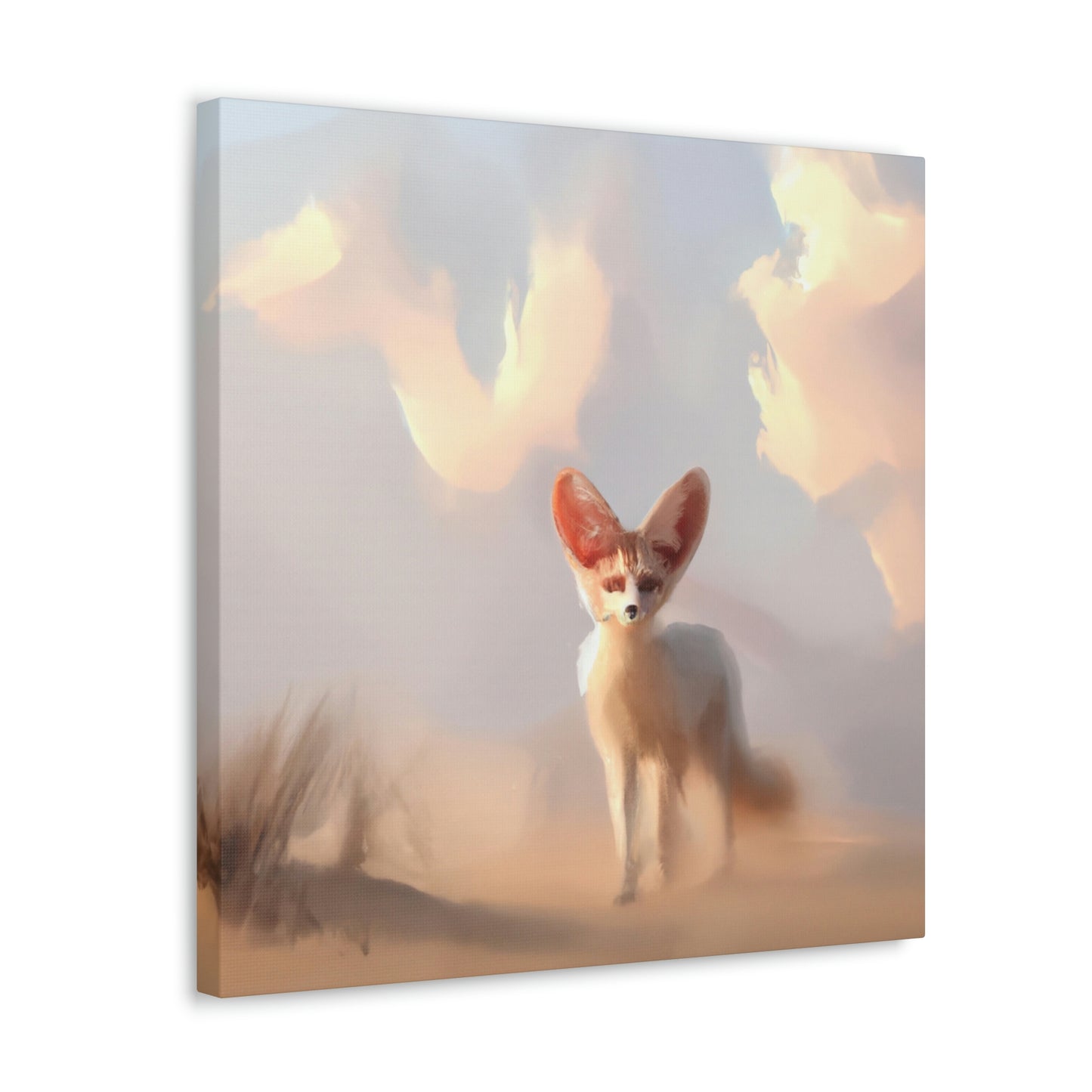 Fennec Fox Reflection - Canvas