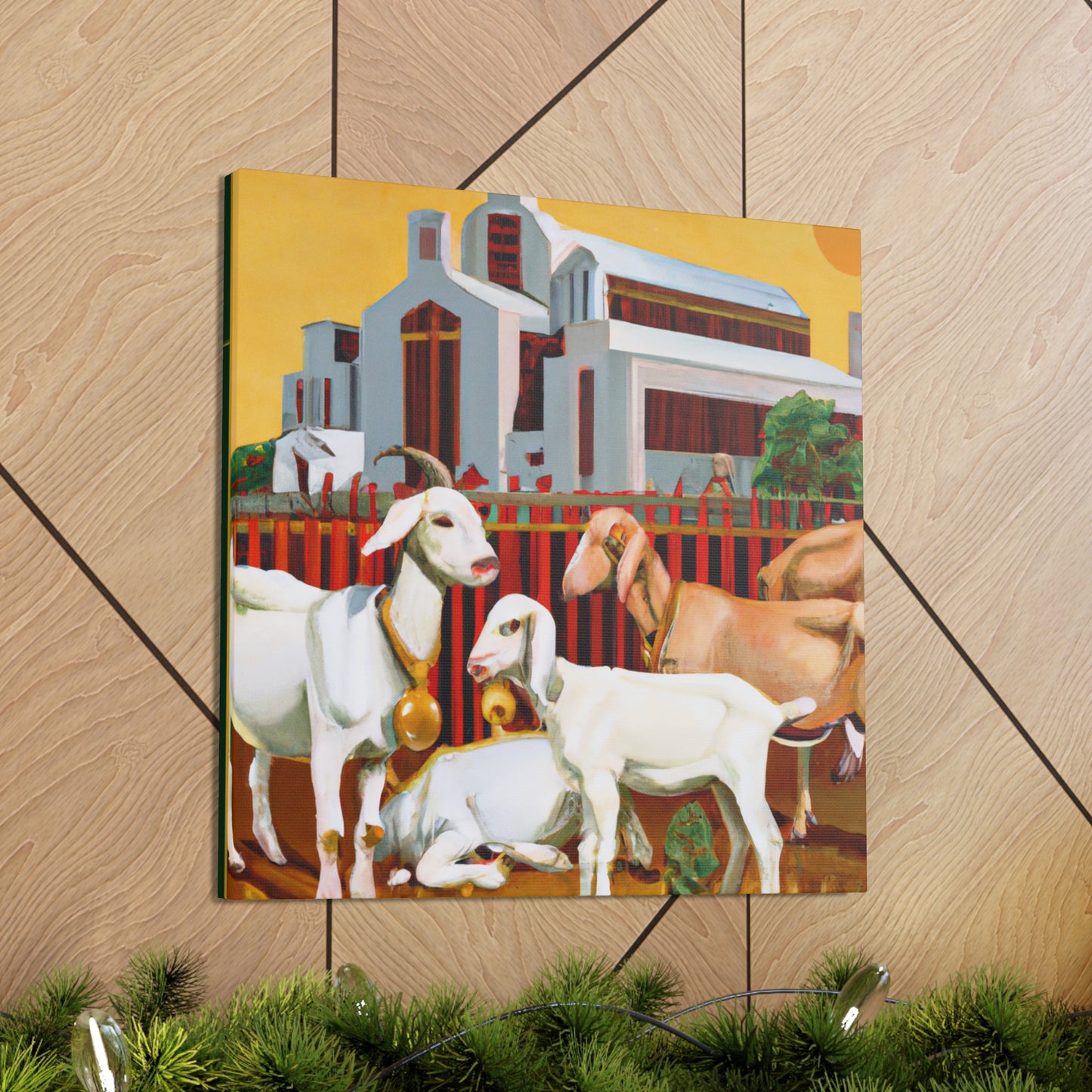 'Goat of Glamour' - Canvas