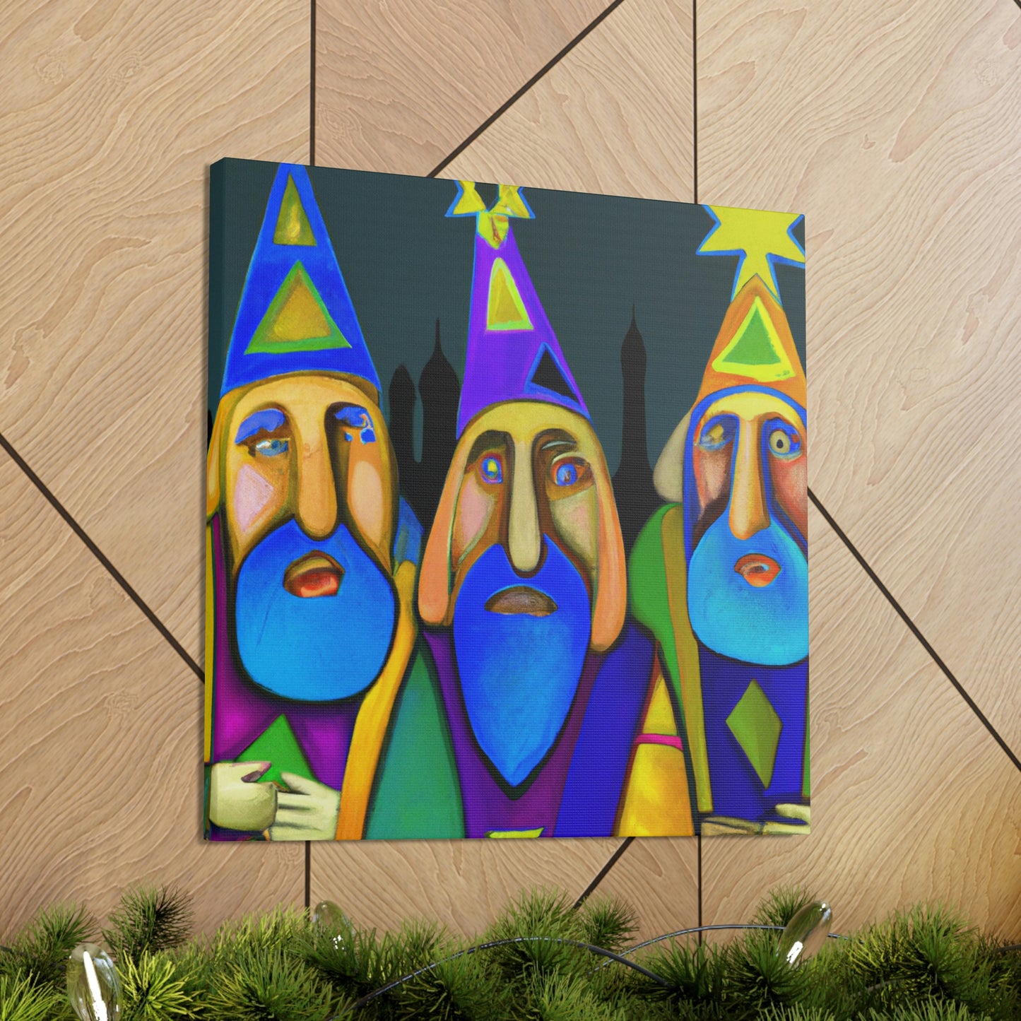 Wise Men of Gold - Canvas