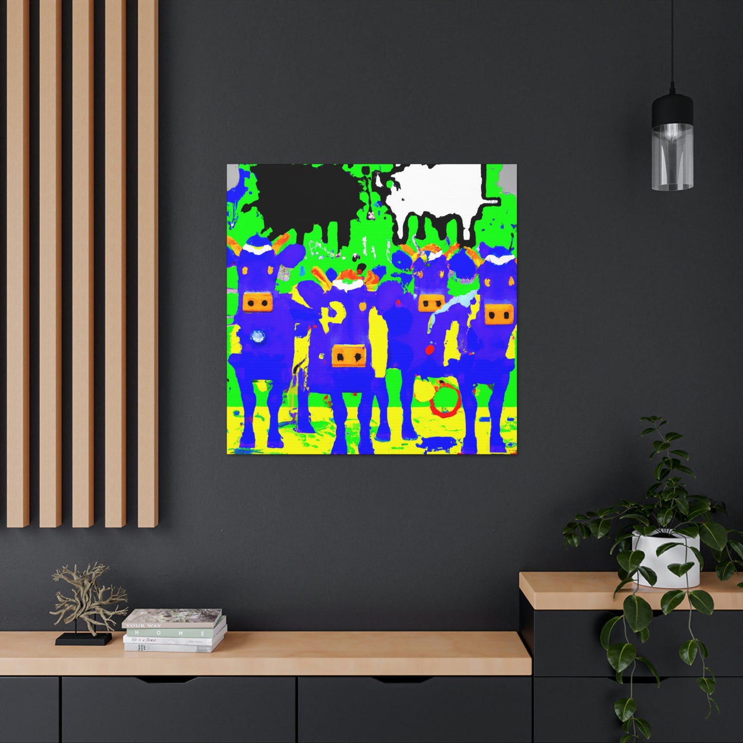 Cows in Simplicity - Canvas