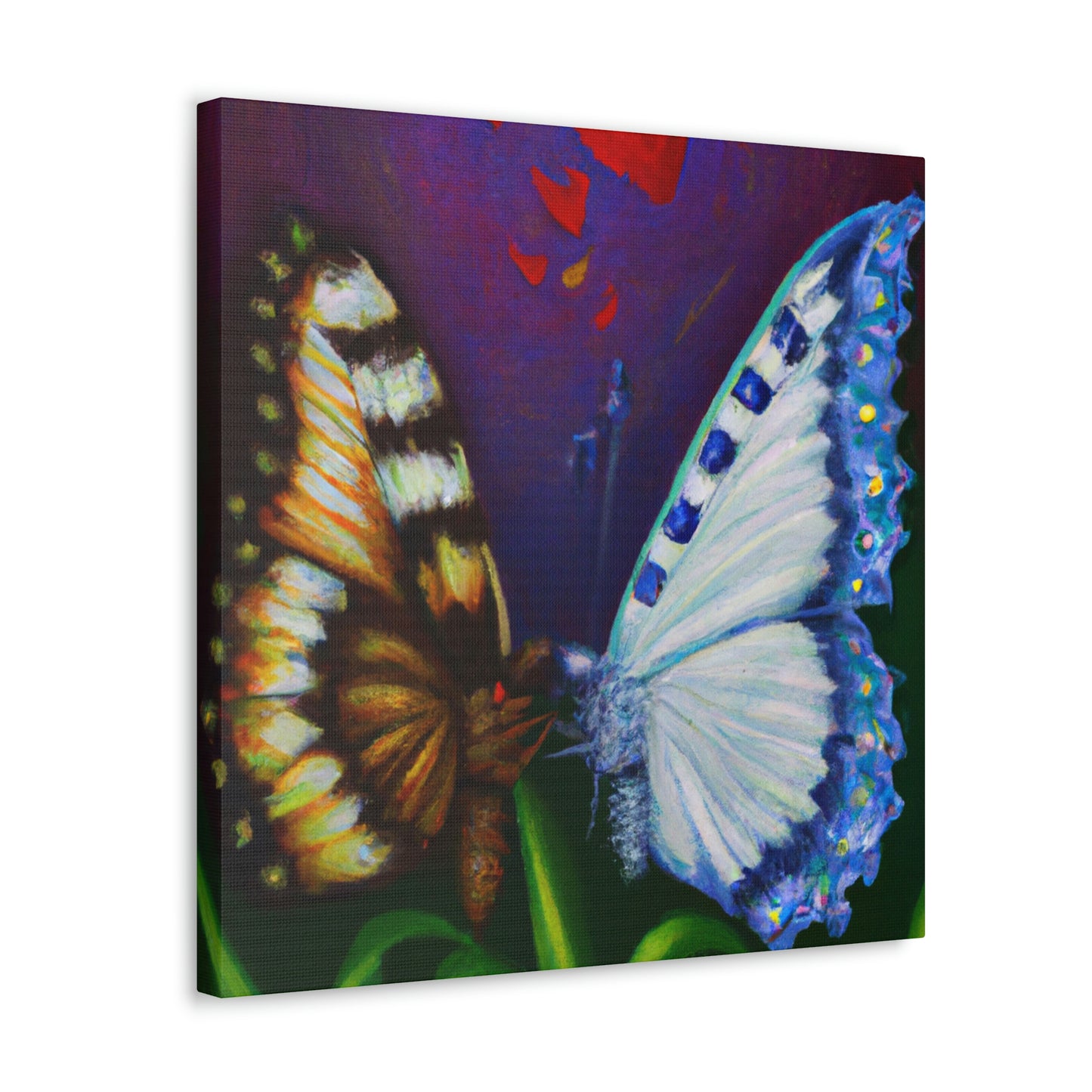Butterfly Love Kisses - Canvas