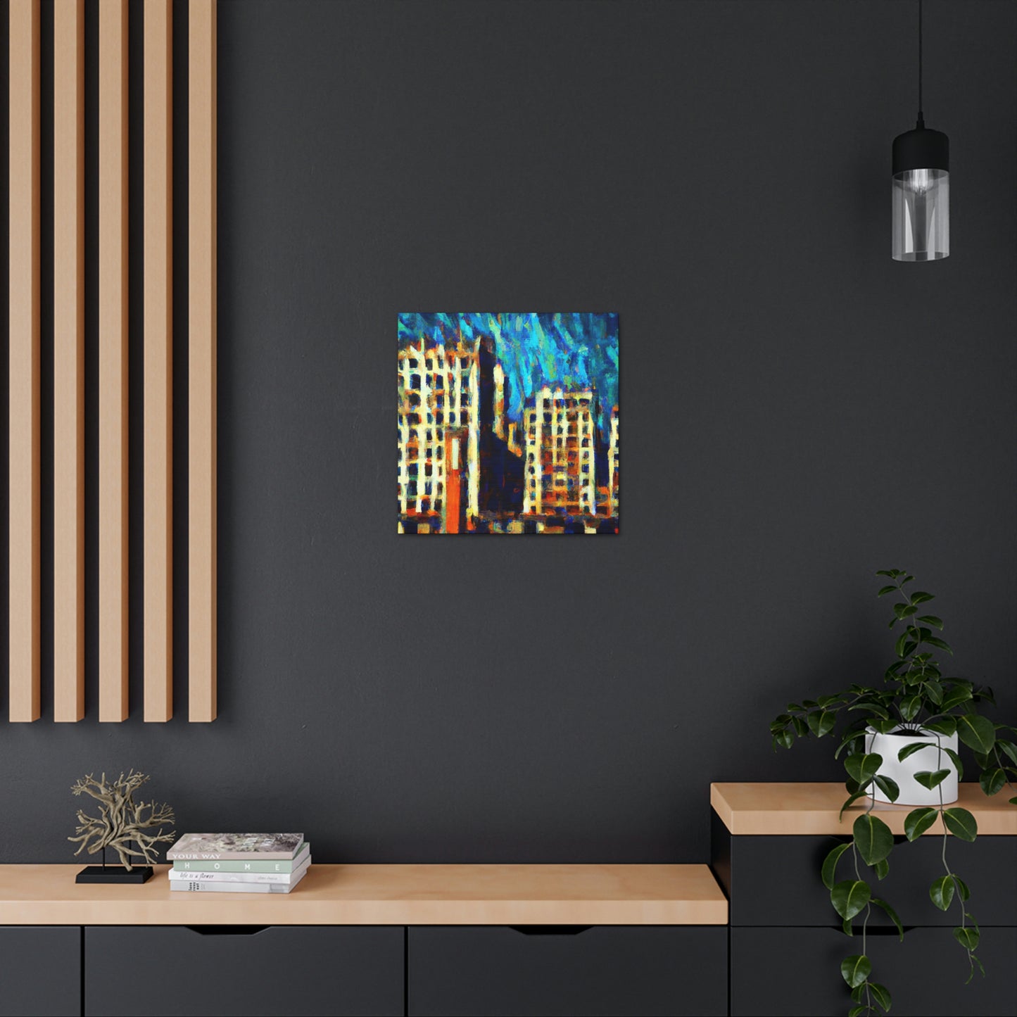 "Architecture of Brutalism" - Canvas