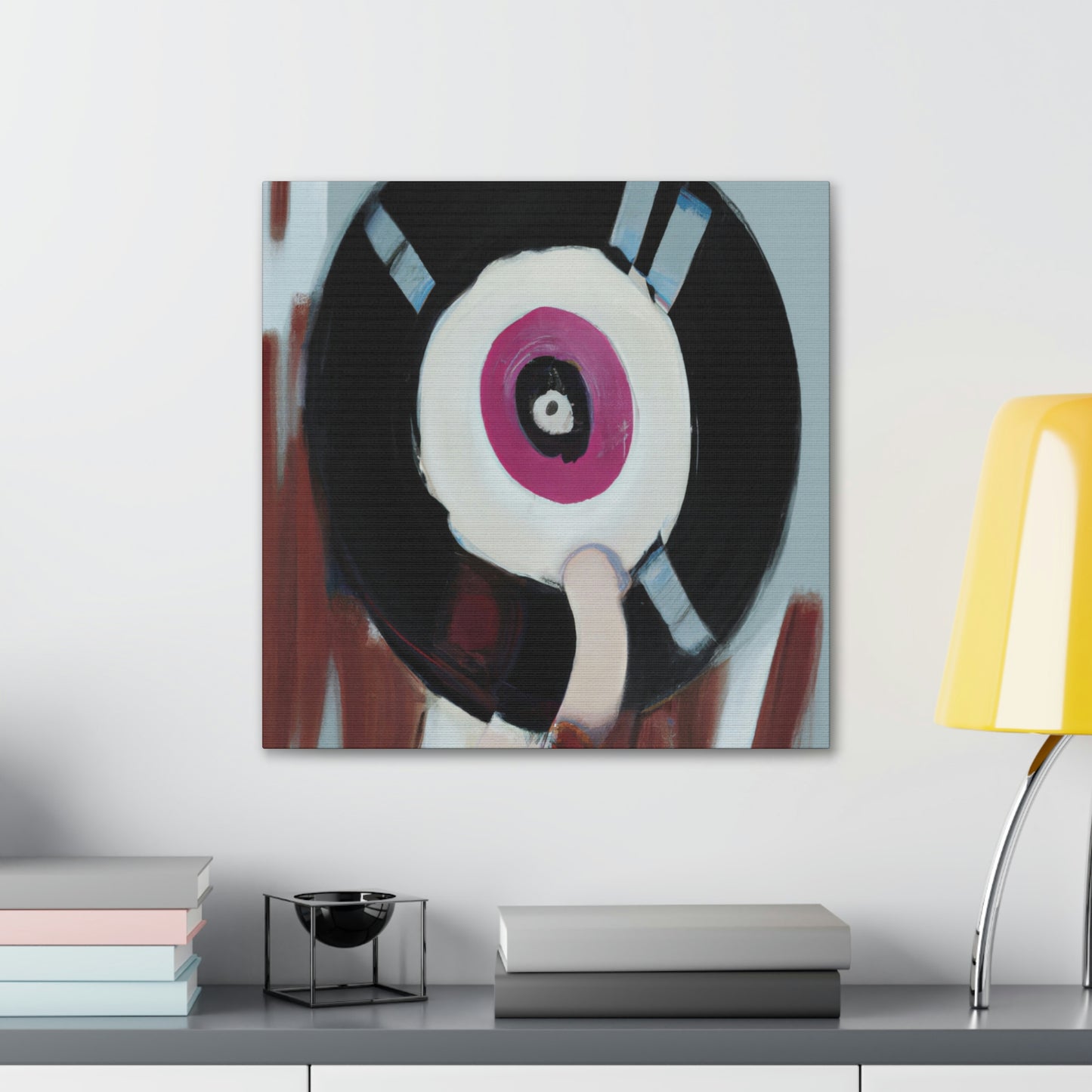 Vinyl Record Symphony. - Canvas