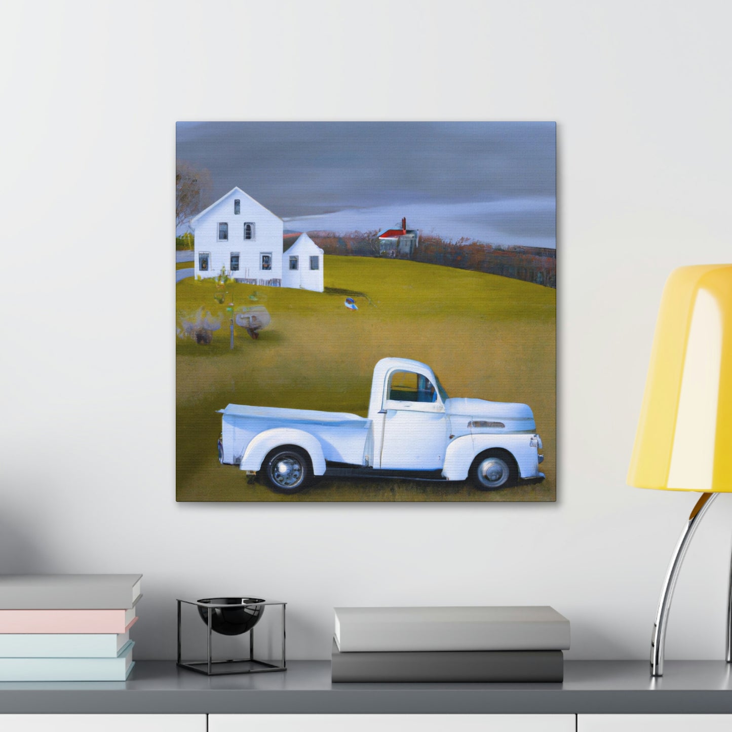 "Old Pickup Surreality" - Canvas