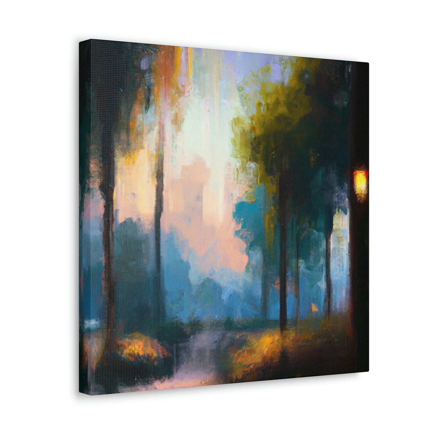 Dreamy Dusk Reflection - Canvas