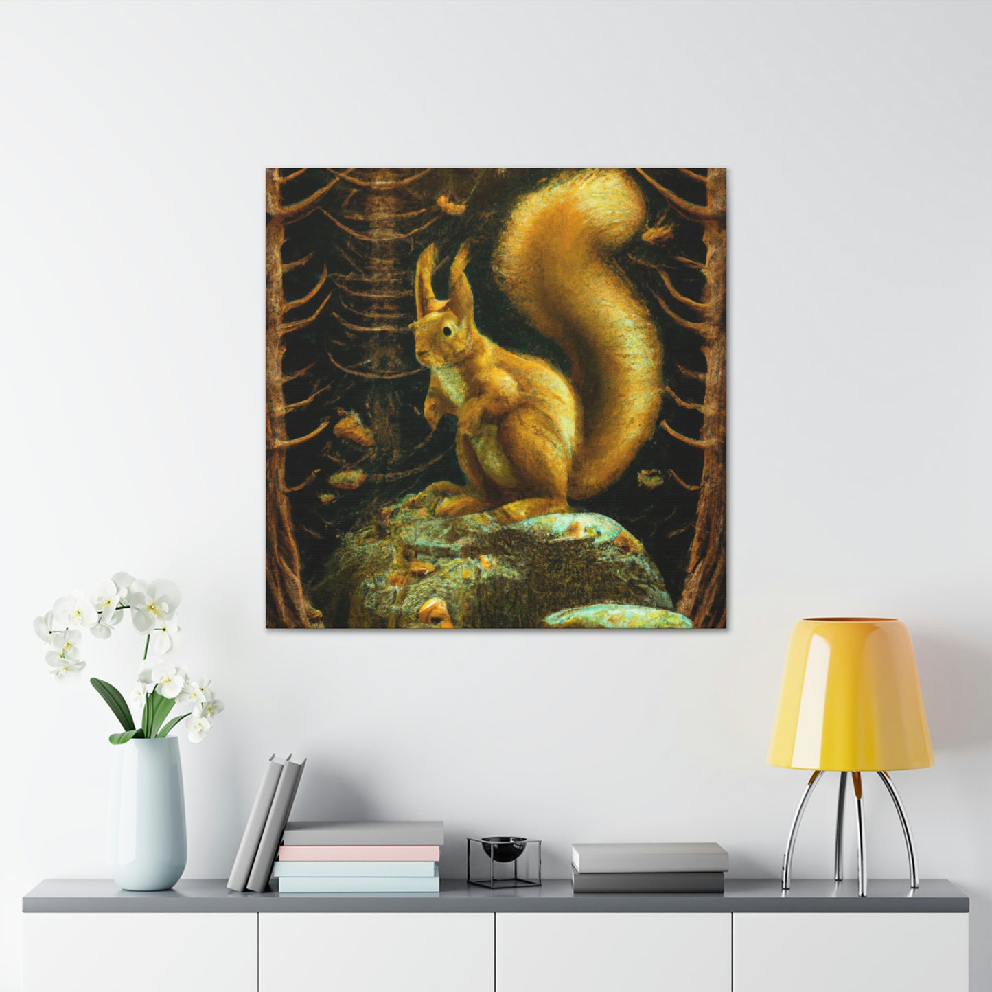 Squirrels in Splendor - Canvas