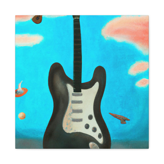 "Fender in Minimalism" - Canvas