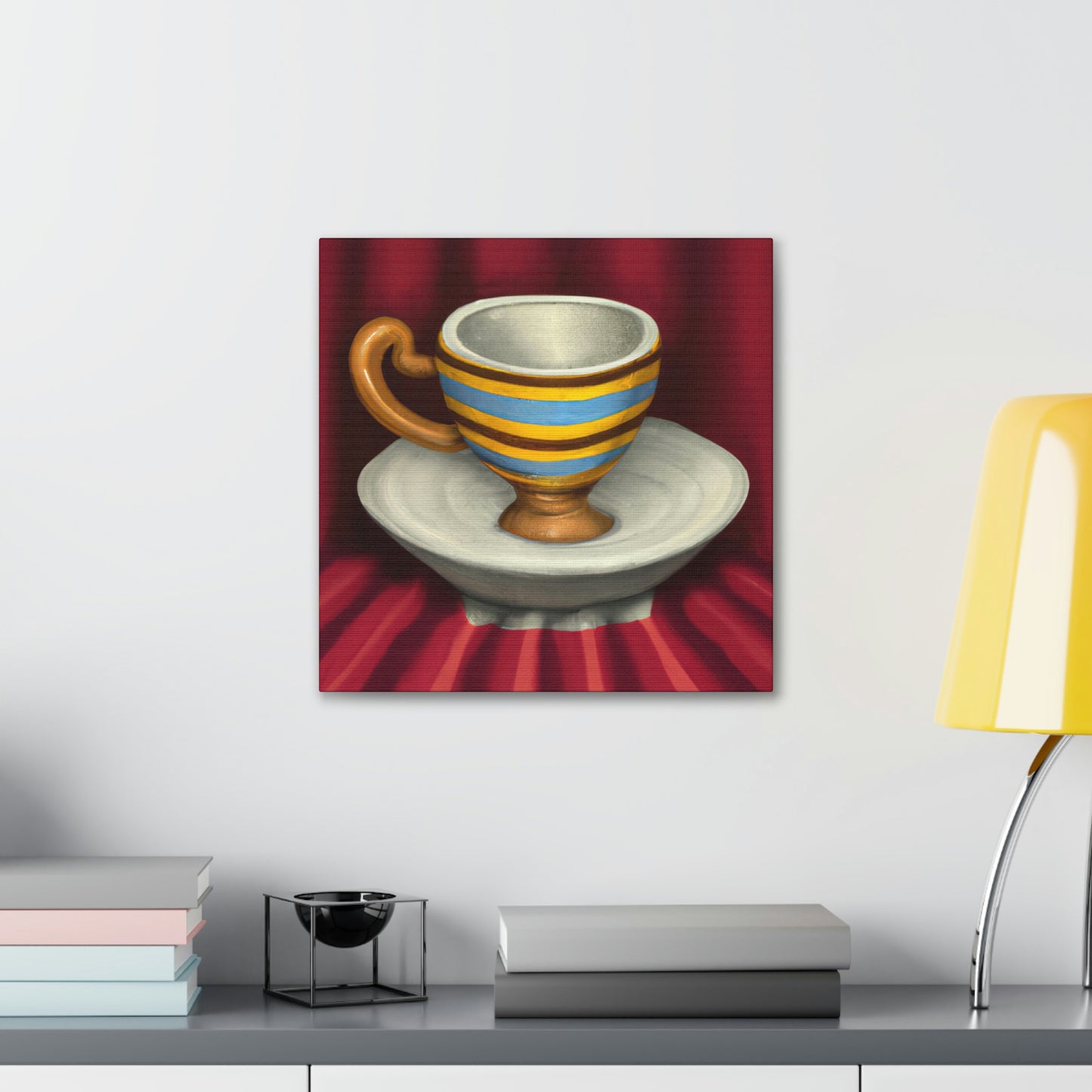 Coffee Cup Neoclassicism - Canvas