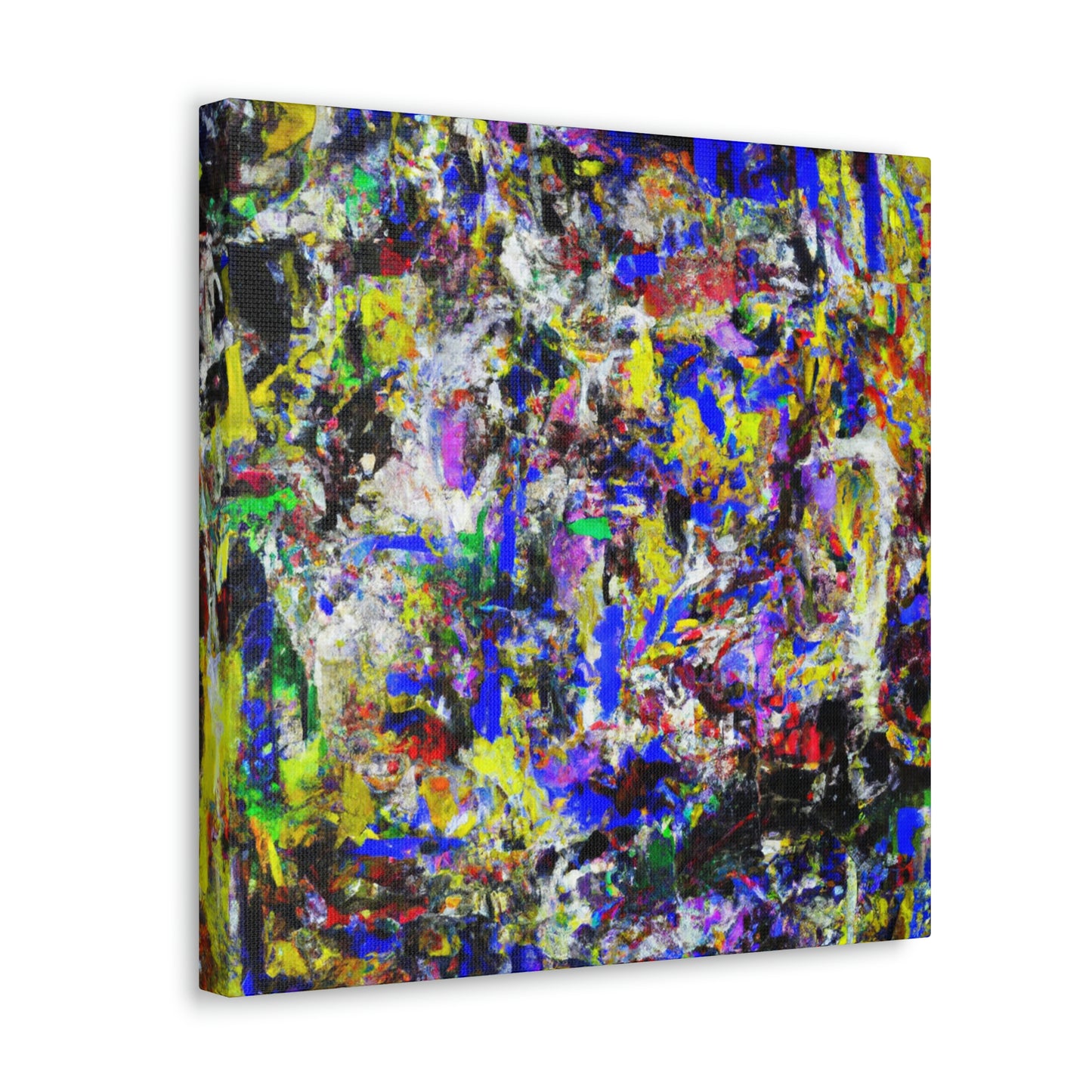 "Turbulent Cobalt Sky" - Canvas