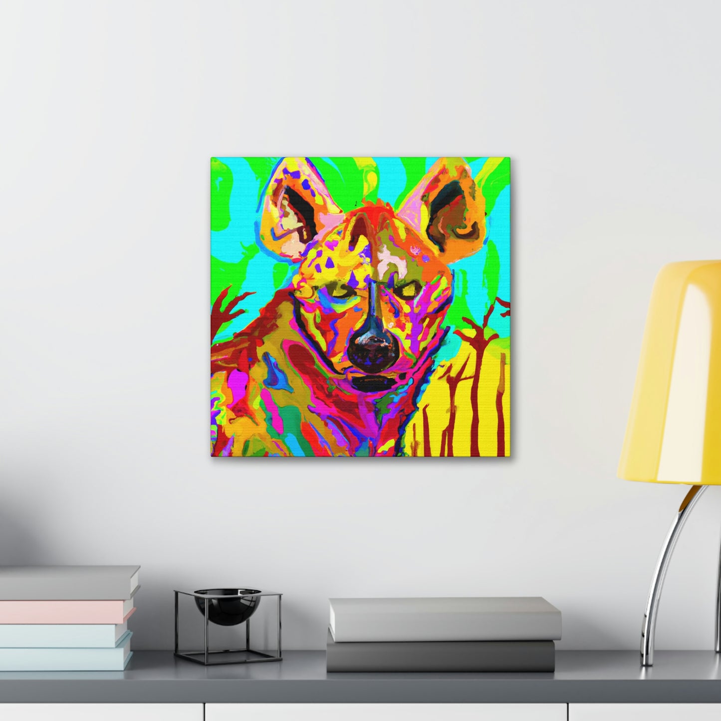 "Hyena in the City" - Canvas