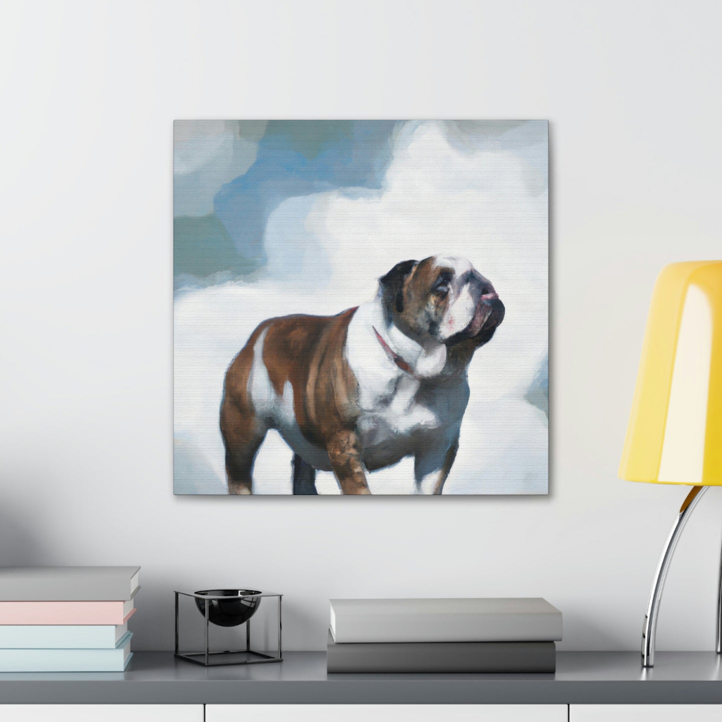 "English Bulldog Simplicity" - Canvas