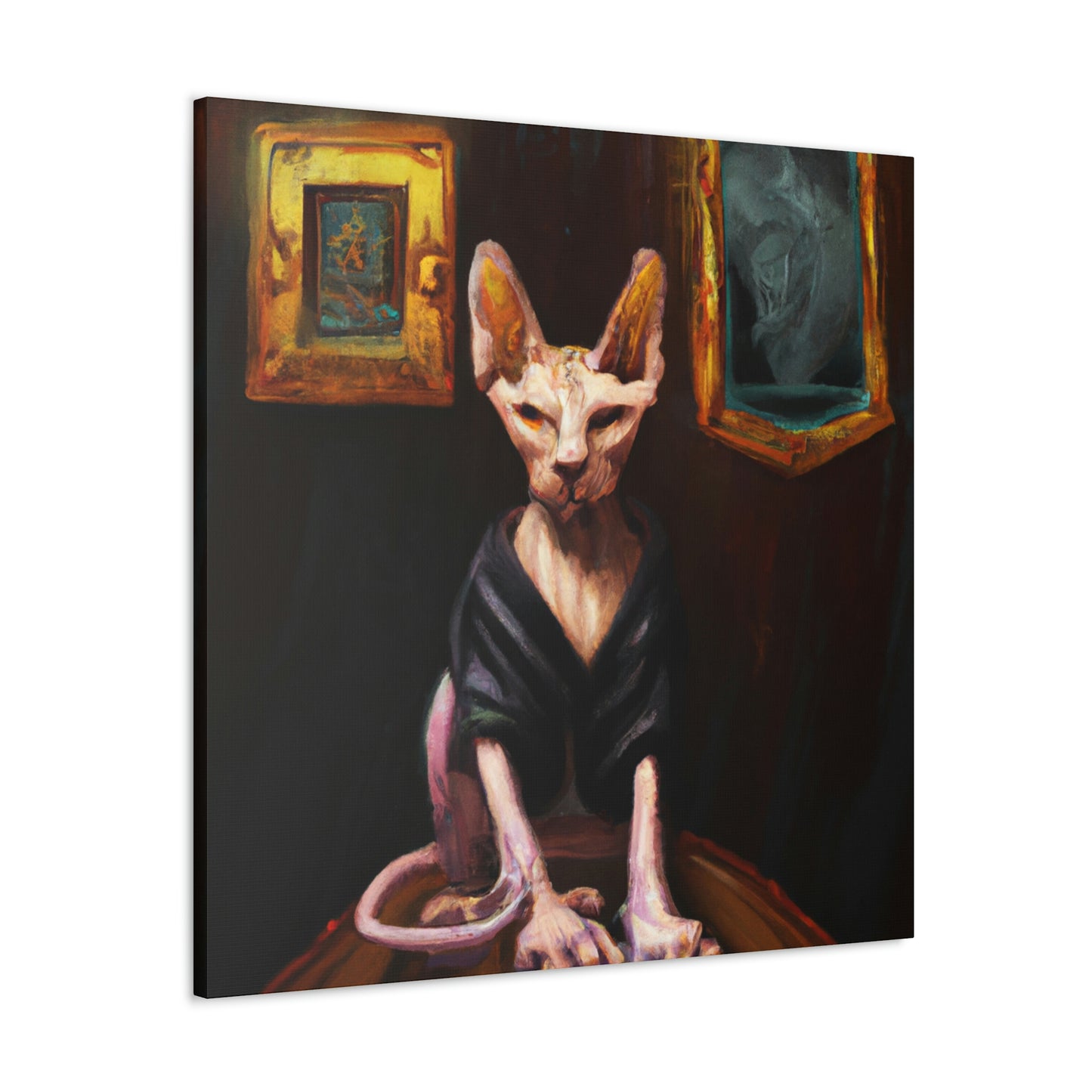 Sphynx in Rococo - Canvas