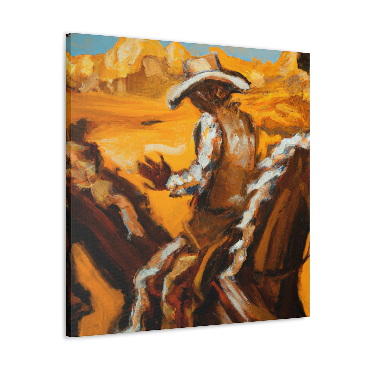 A Western Visionscape - Canvas