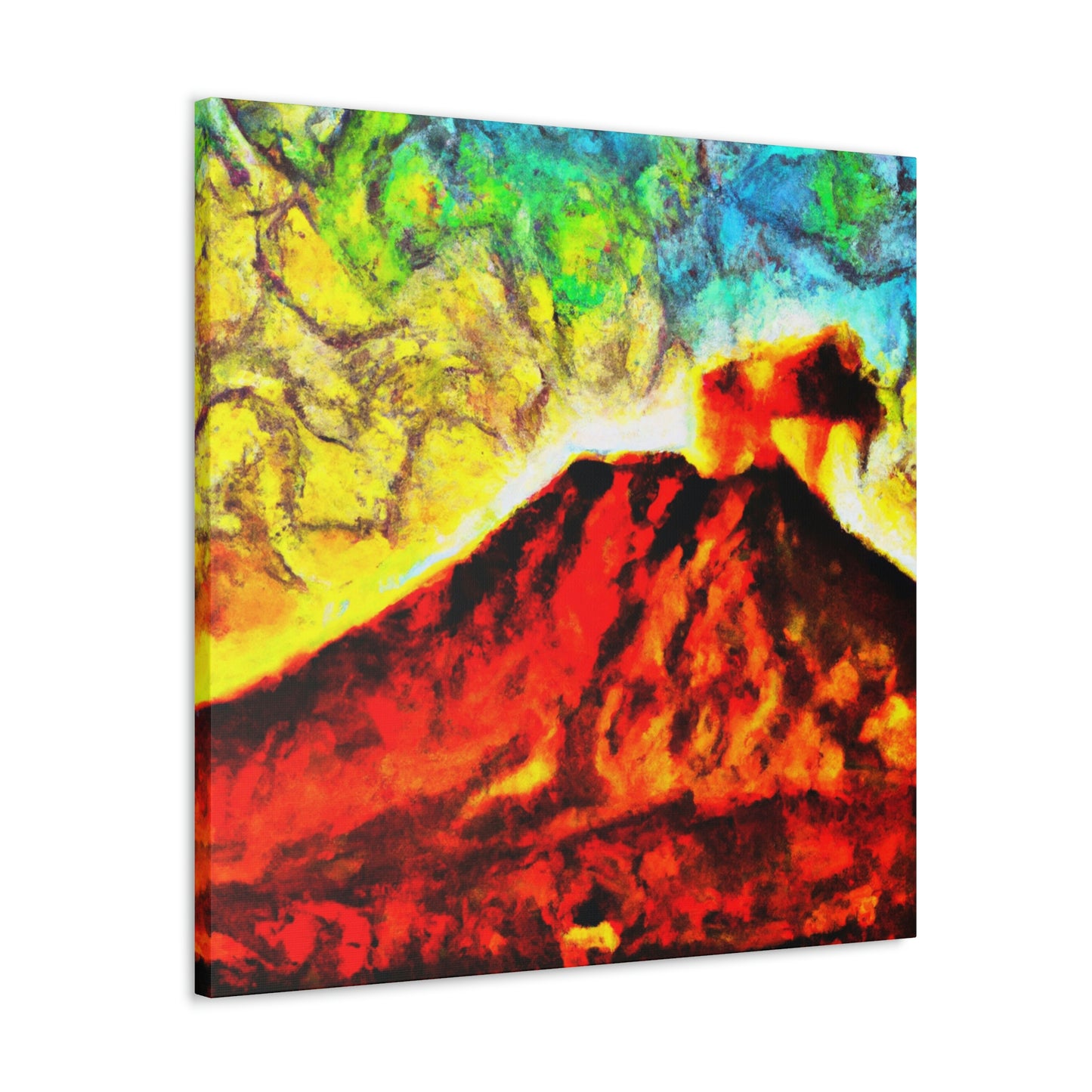 Volcanic Eruption Beauty - Canvas