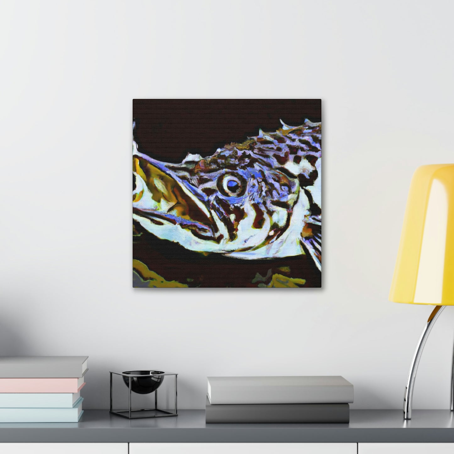 "Corydoras Catfish Abstract" - Canvas