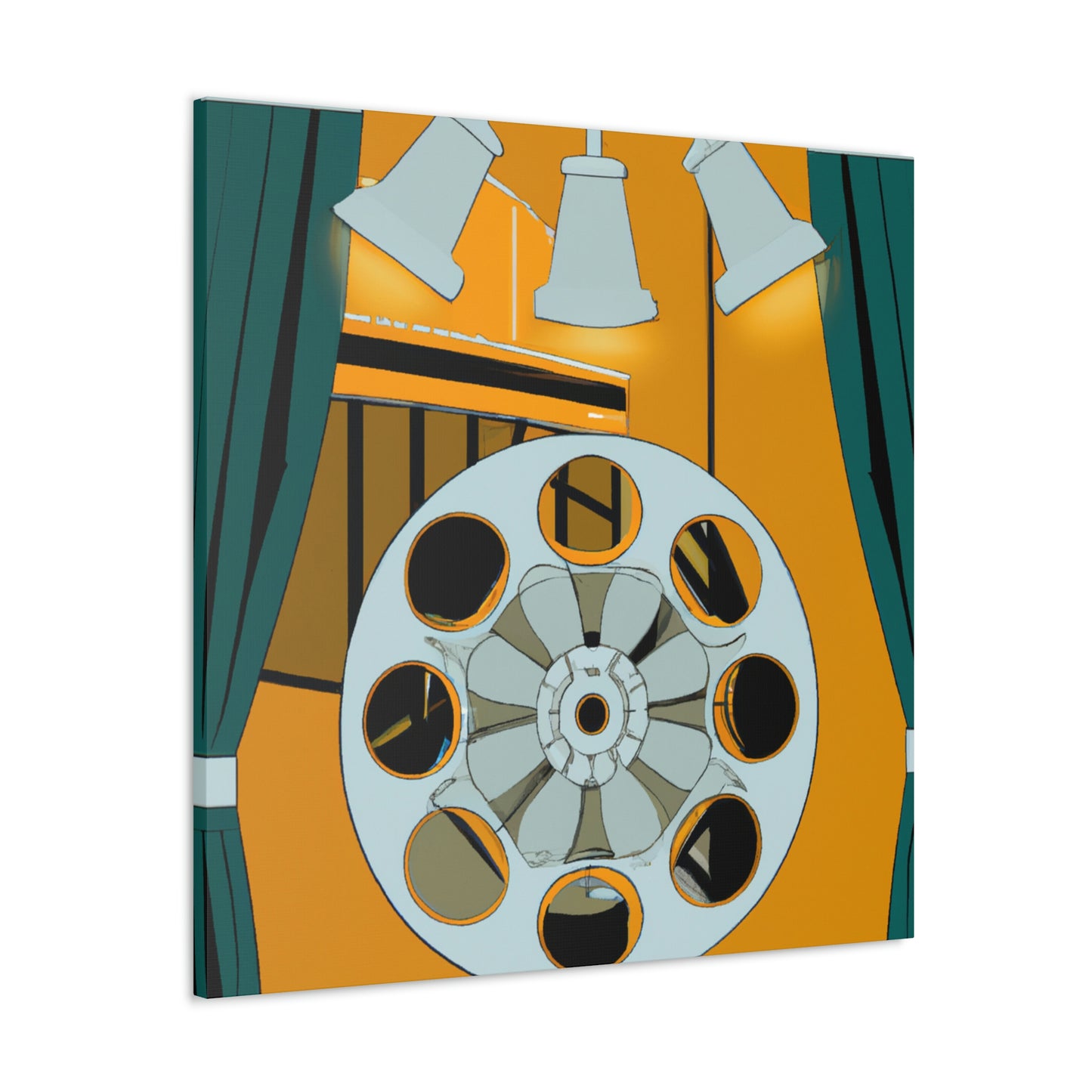 Movie Reels Deco. - Canvas