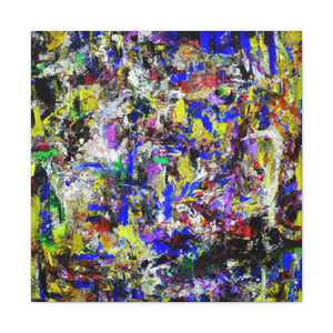 "Turbulent Cobalt Sky" - Canvas