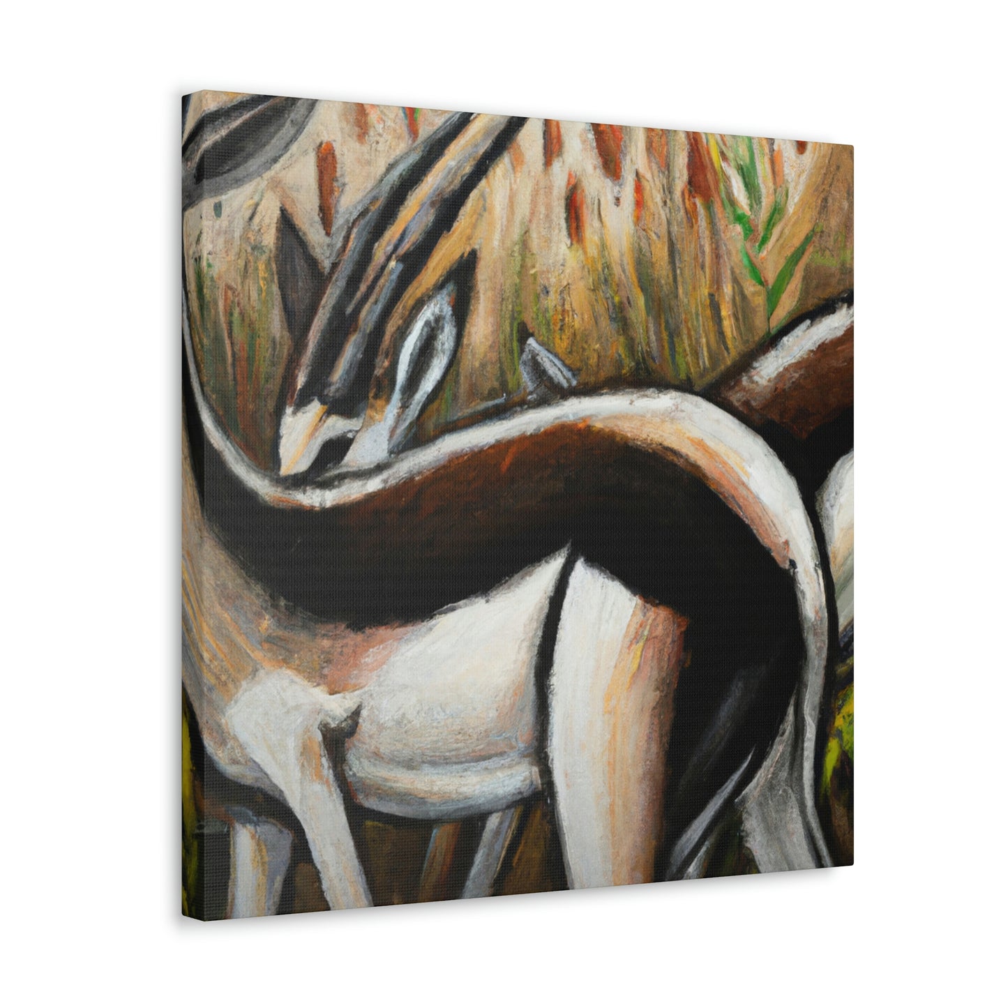 Antelope in Expressionism - Canvas