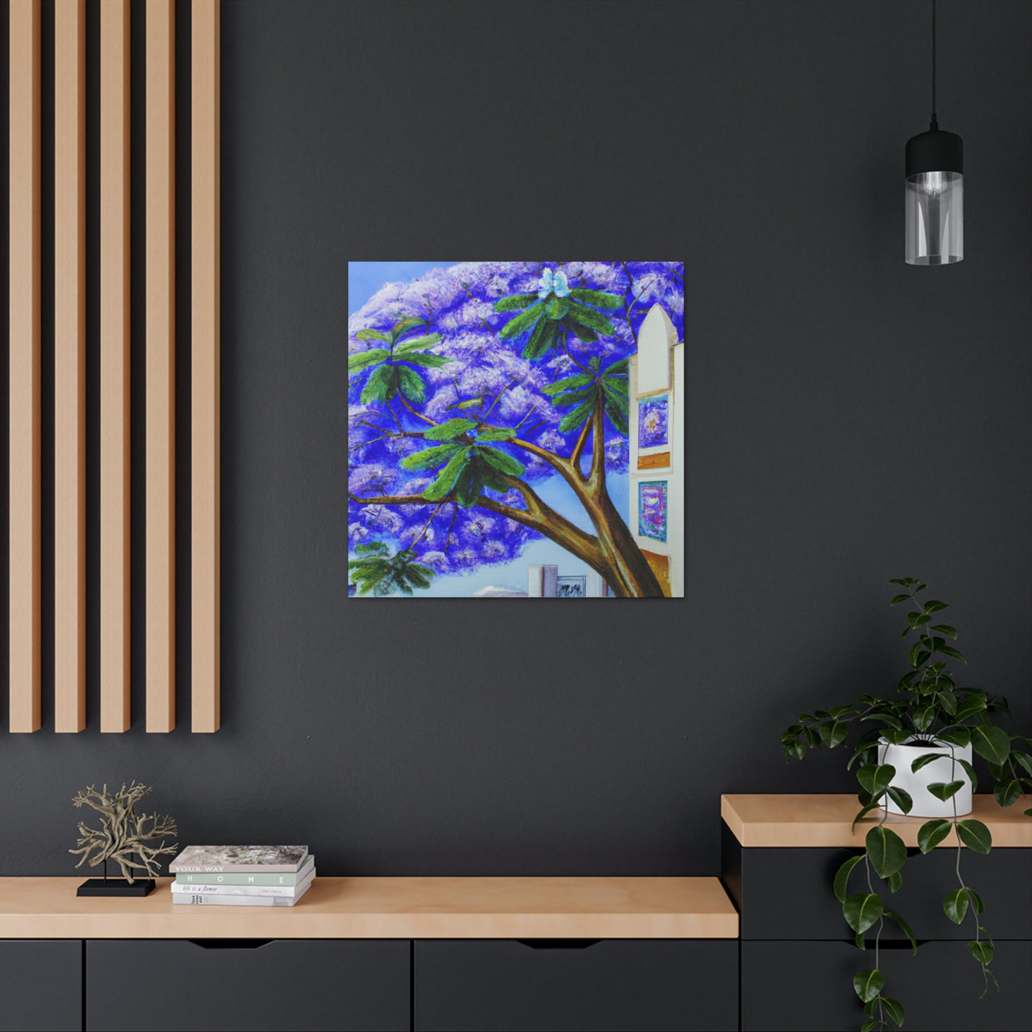 Jacaranda's Bell Jar - Canvas