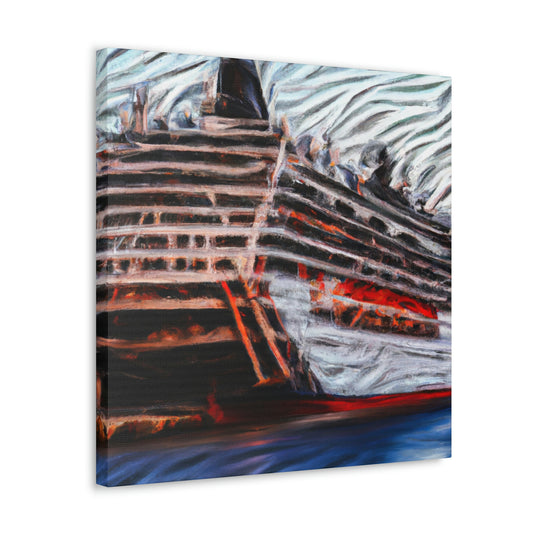 Cruise Ship Majesty. - Canvas