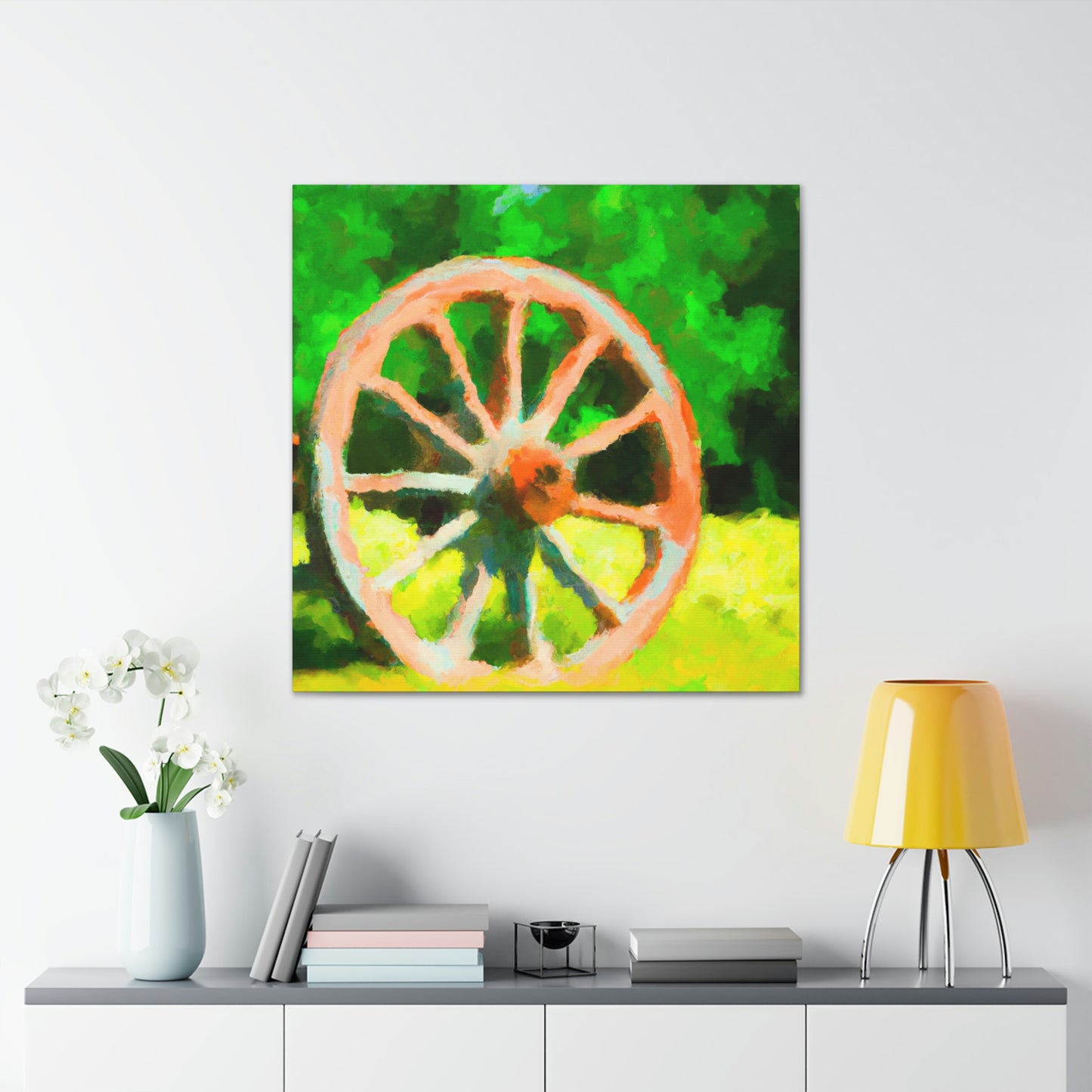 "Wheels of Fortune" - Canvas