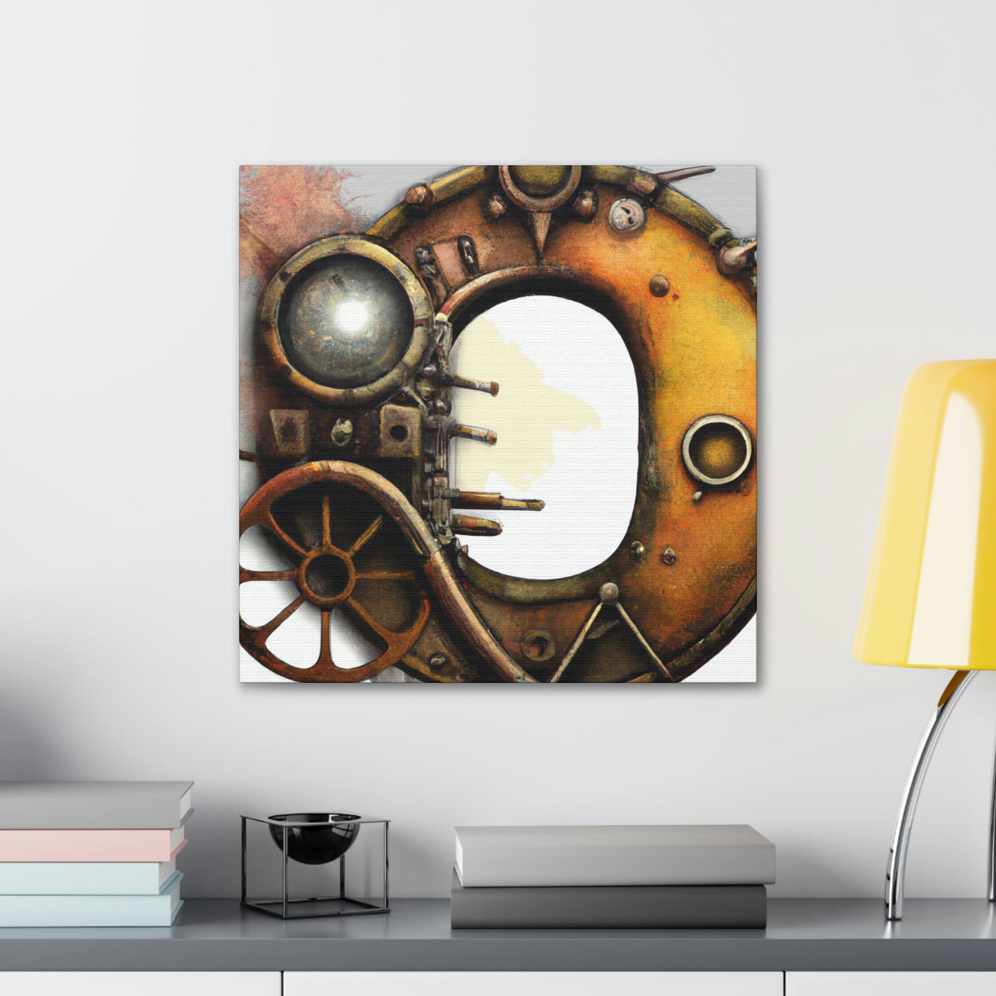 O, Steam Powered World - Canvas