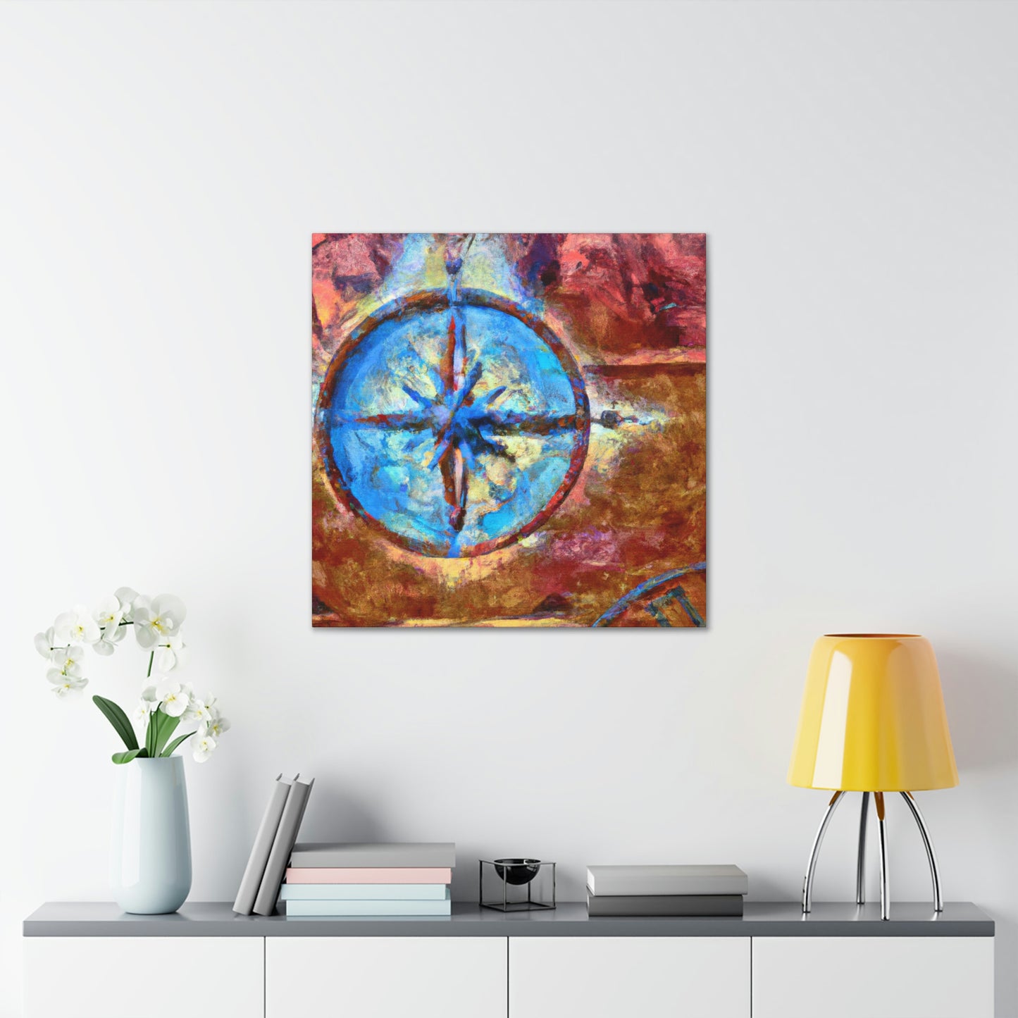 "Compass of Direction" - Canvas